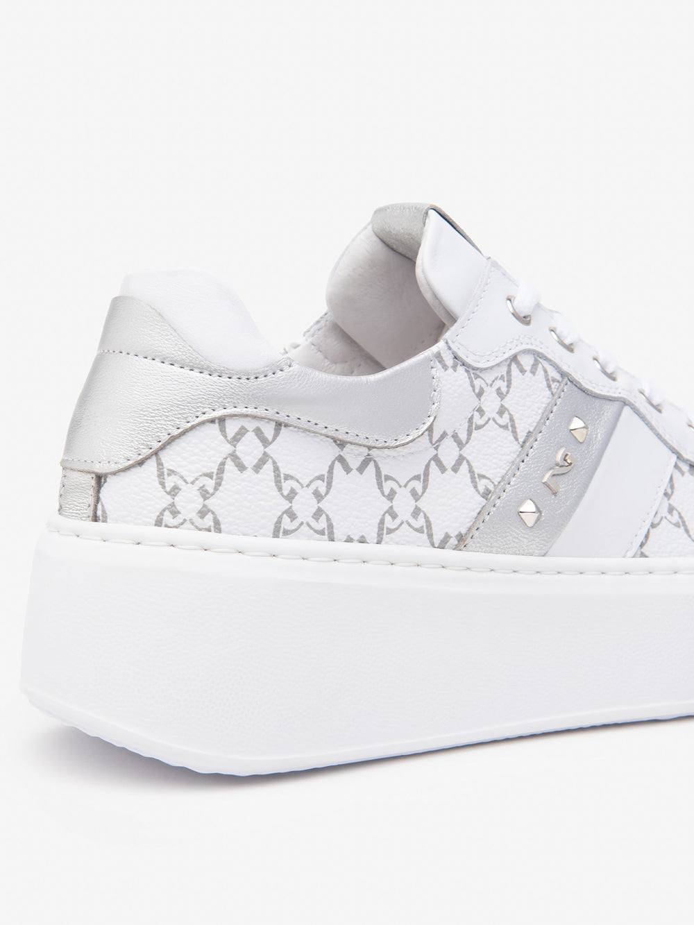 NERO GIARDINI Sneakers platform Donna - Bianco modello E513080D