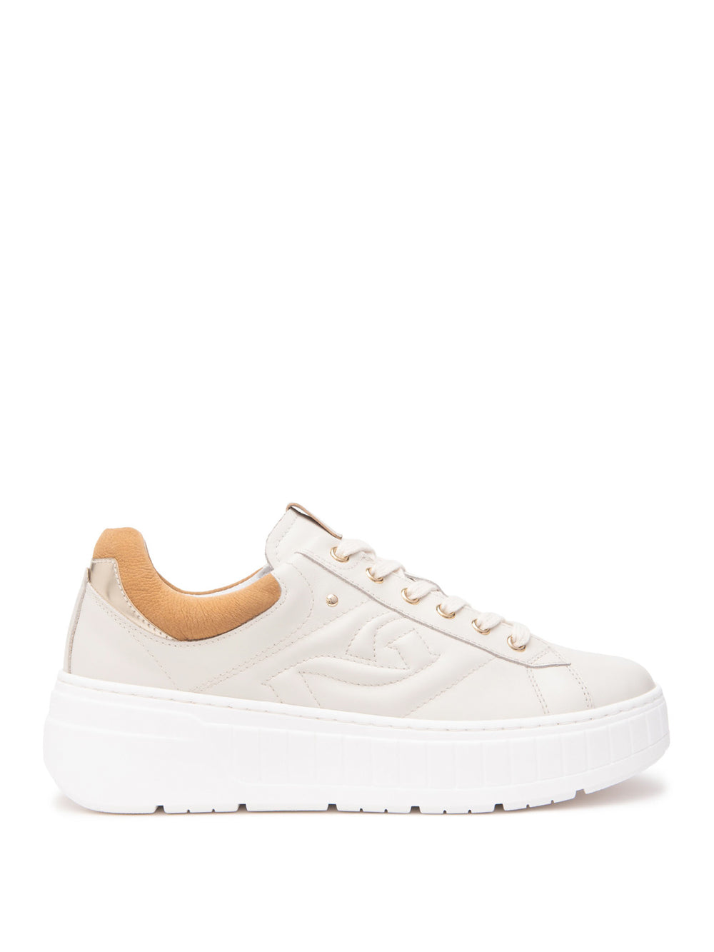 NERO GIARDINI Sneakers platform Donna - Bianco modello E513090D