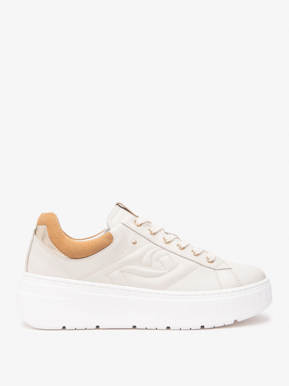NERO GIARDINI Sneakers platform Donna - Bianco modello E513090D