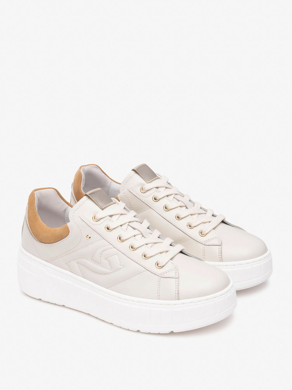 NERO GIARDINI Sneakers platform Donna - Bianco modello E513090D