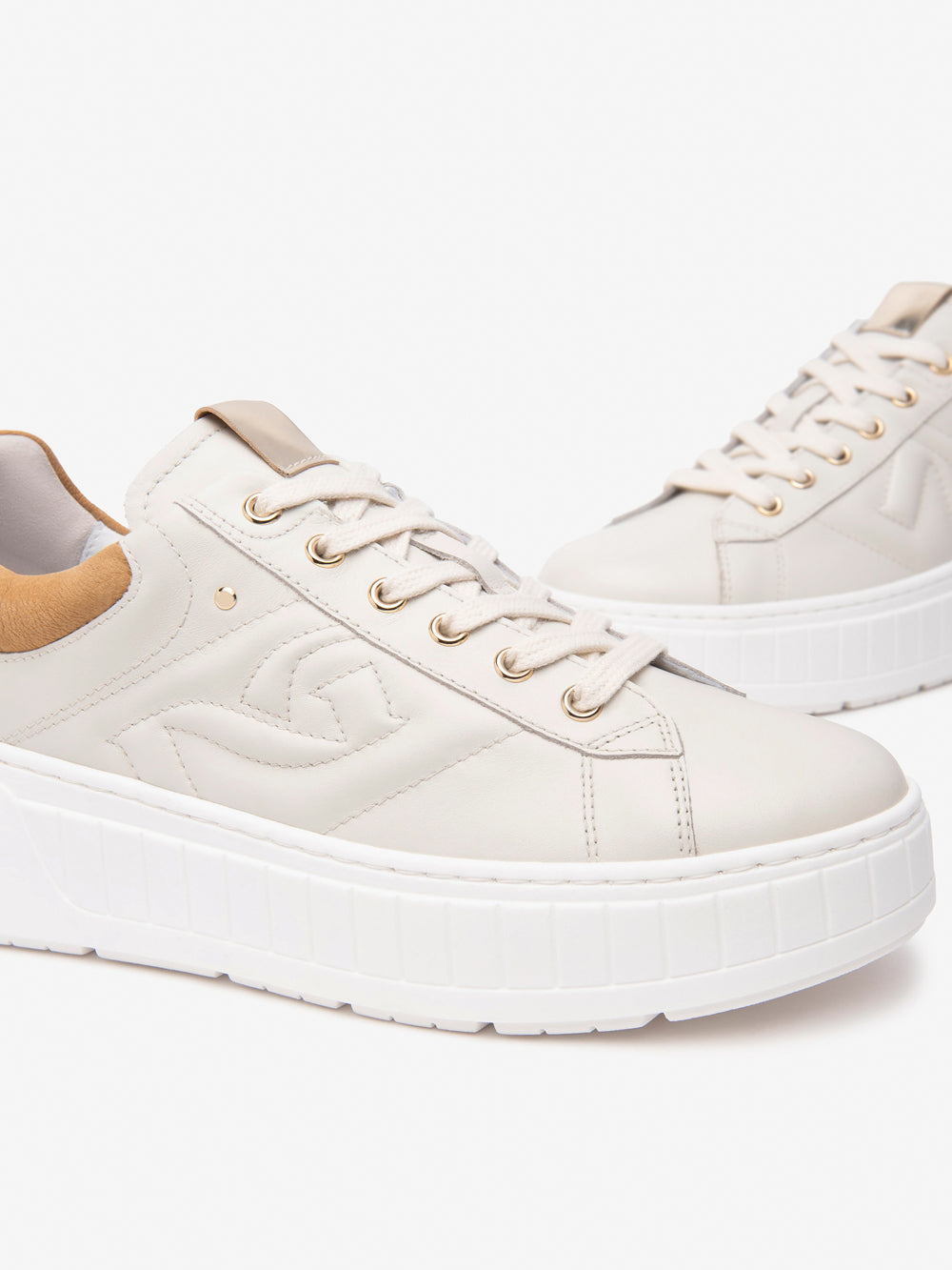 NERO GIARDINI Sneakers platform Donna - Bianco modello E513090D