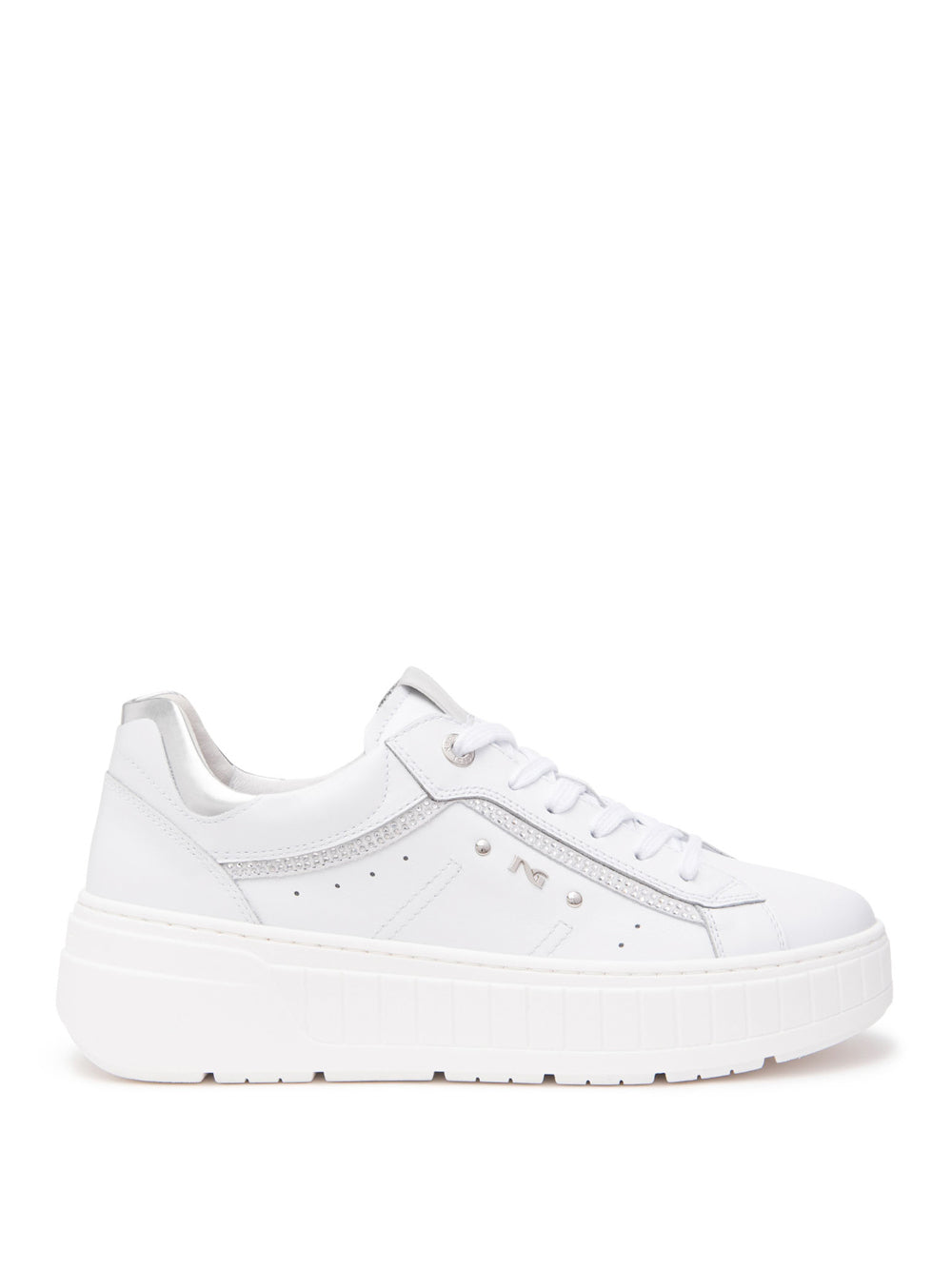 NERO GIARDINI Sneakers platform Donna - Bianco modello E513093D