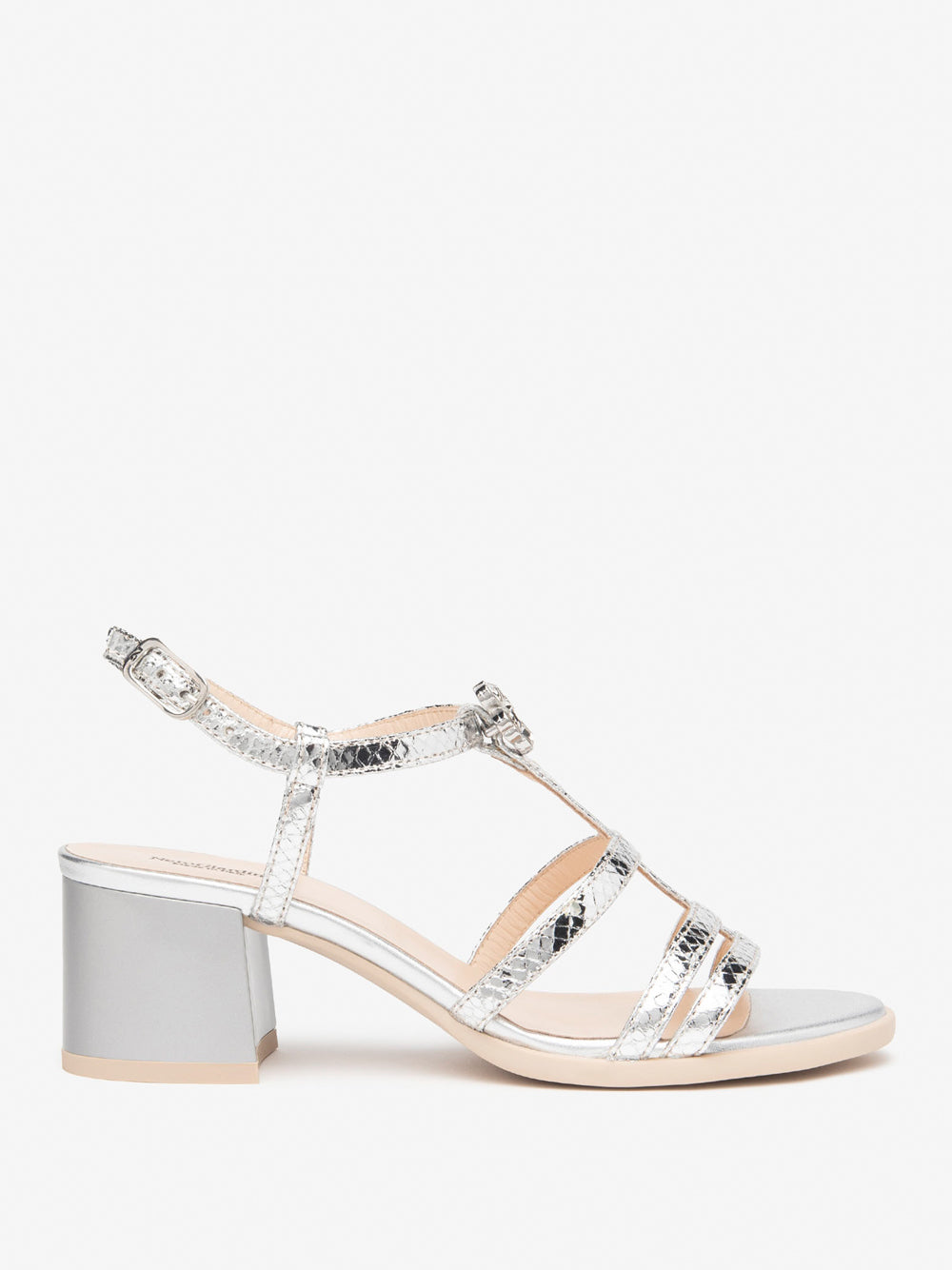 NERO GIARDINI Sandali con tacco Donna - Argento modello E513260D