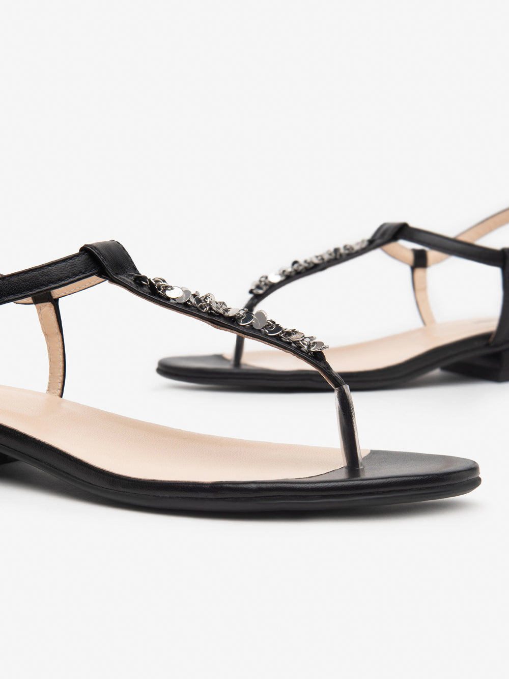 Sandalo donna nero con rosa, tacco 10 cm | Primadonna Collection Sandalo donna nero con rosa, tacco 10 cm | Primadonna Collection