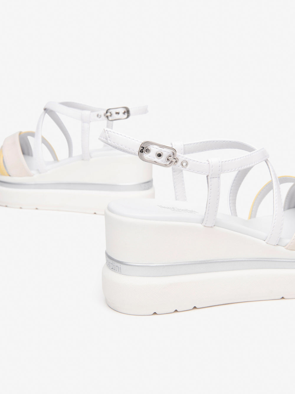 NERO GIARDINI Sandali con zeppa Donna - Bianco modello E513511D