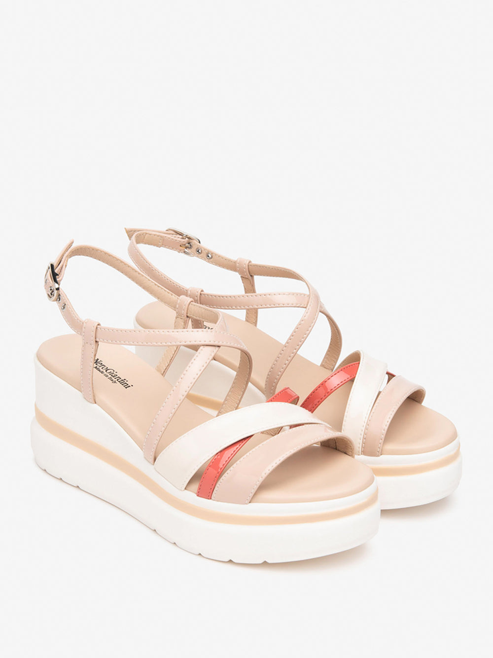 NERO GIARDINI Sandali con zeppa Donna - Beige modello E513511D
