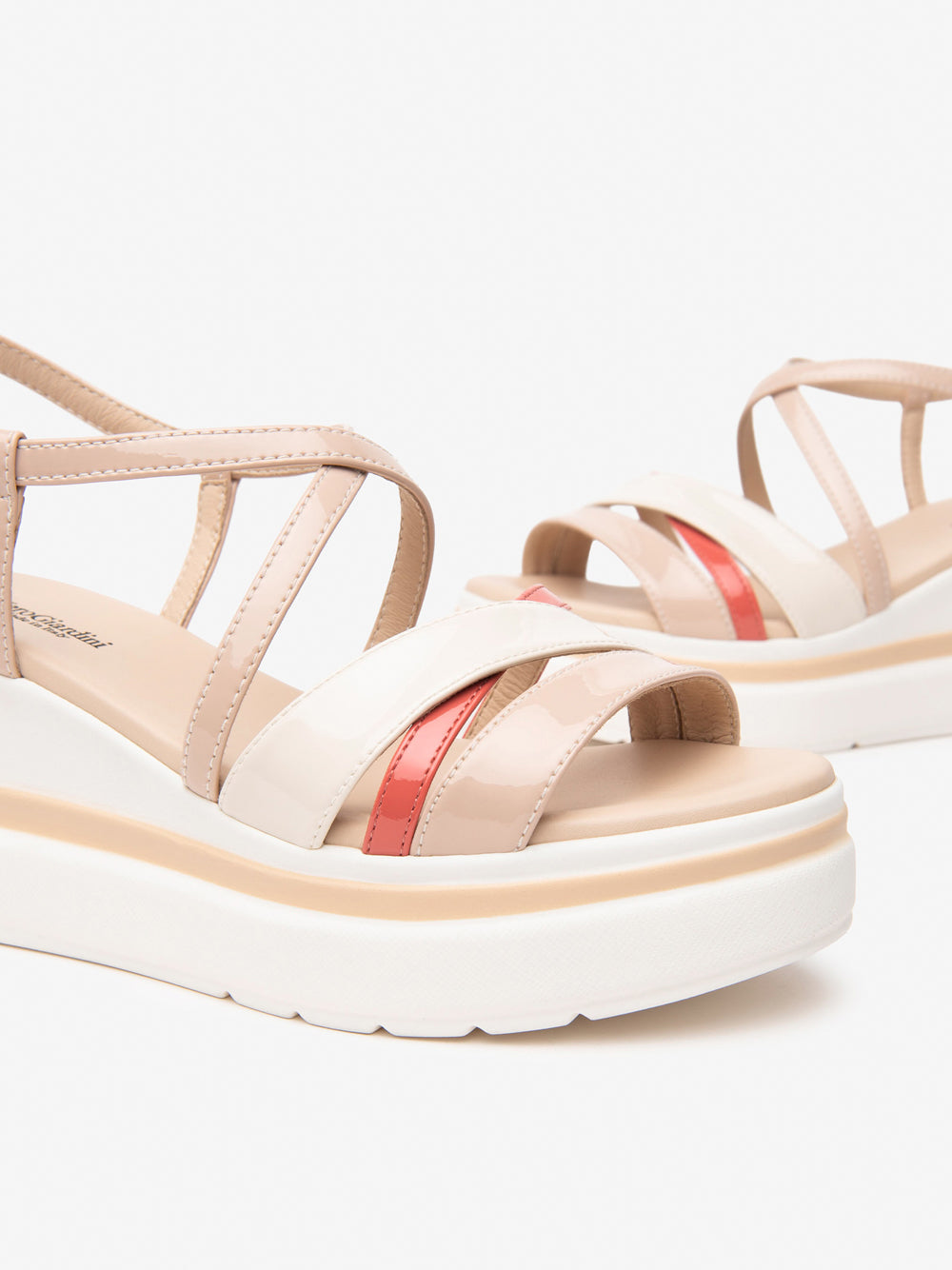 NERO GIARDINI Sandali con zeppa Donna - Beige modello E513511D