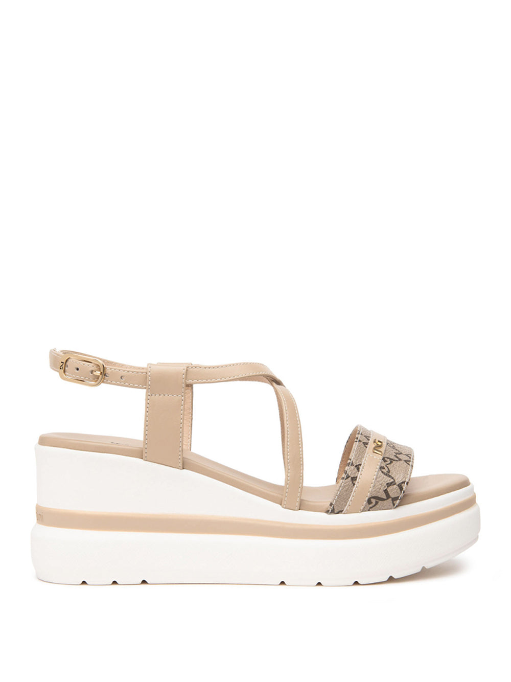 NERO GIARDINI Sandali con zeppa Donna - Beige modello E513512D