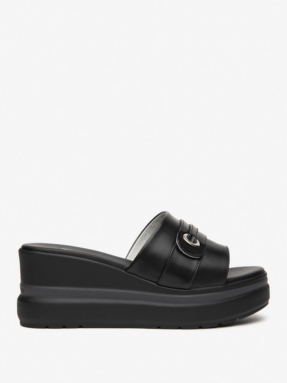 NERO GIARDINI Sandali con zeppa Donna - Nero modello E513514D