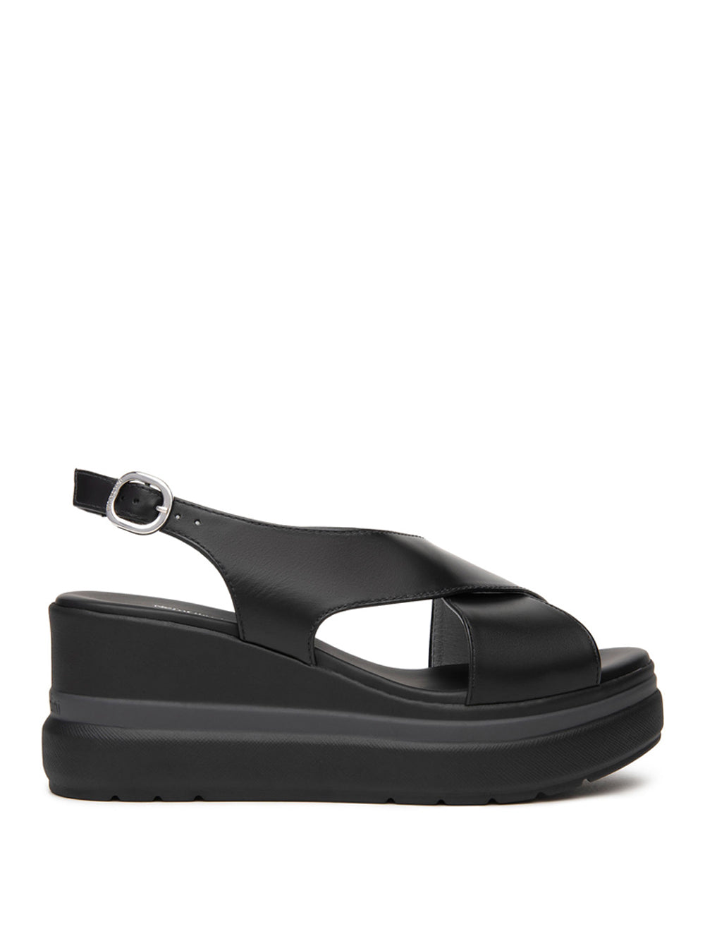 NERO GIARDINI Sandali con zeppa Donna - Nero modello E513515D