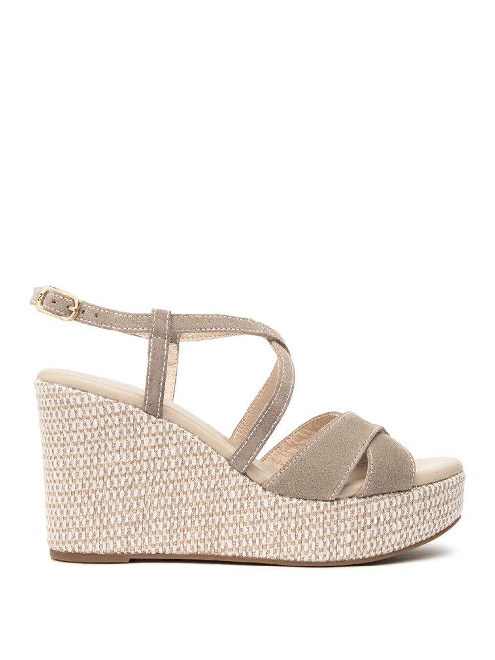 NERO GIARDINI Sandali con zeppa Donna - Cuoio modello E513570D