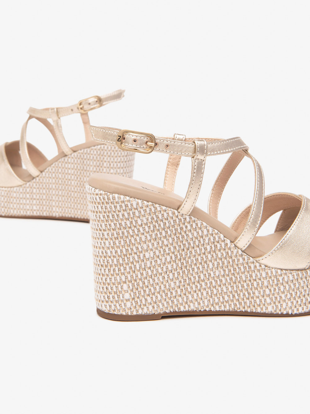 NERO GIARDINI Sandali con zeppa Donna - Beige modello E513571D