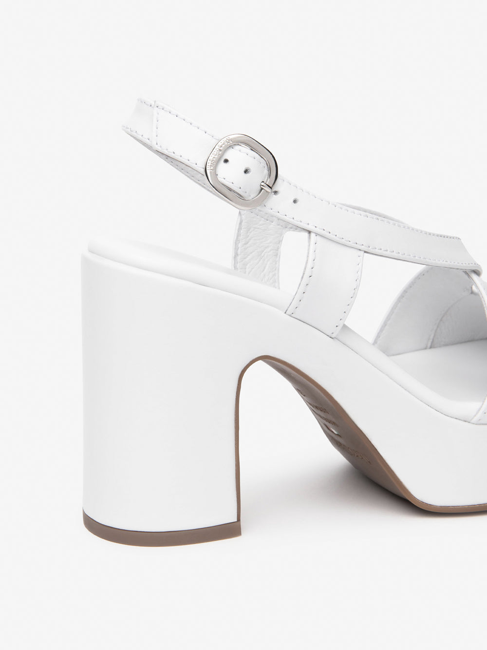 NERO GIARDINI Sandali con plateau Donna - Bianco modello E513640D