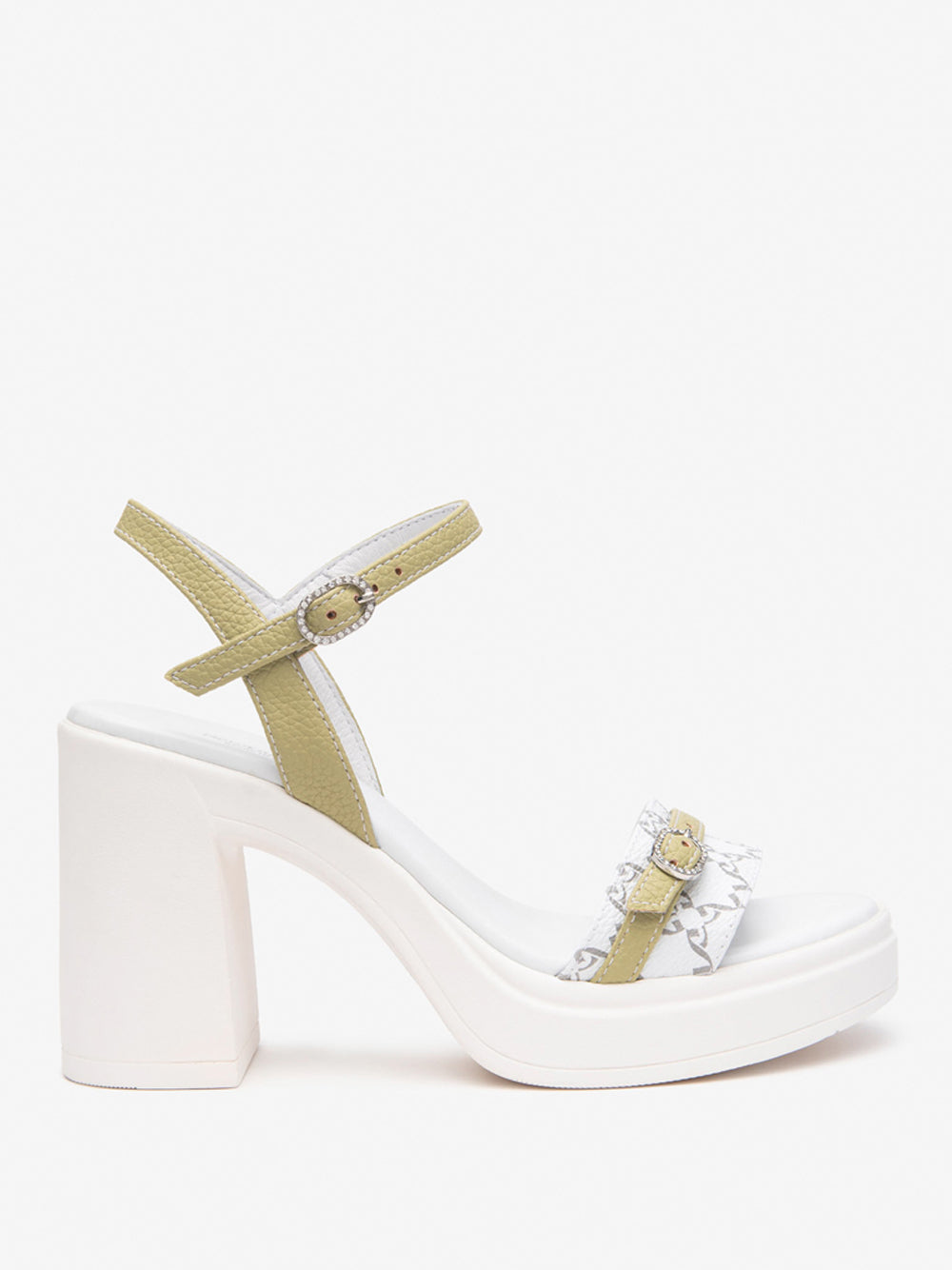 NERO GIARDINI Sandali con plateau Donna - Bianco modello E513664D