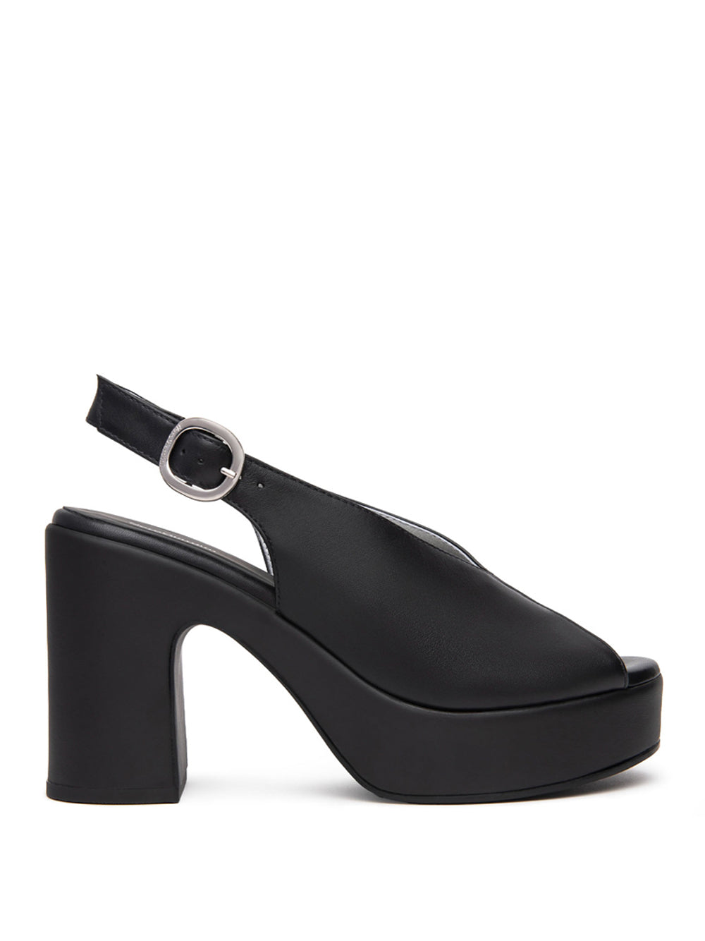 NERO GIARDINI Sandali con plateau Donna - Nero modello E513645D