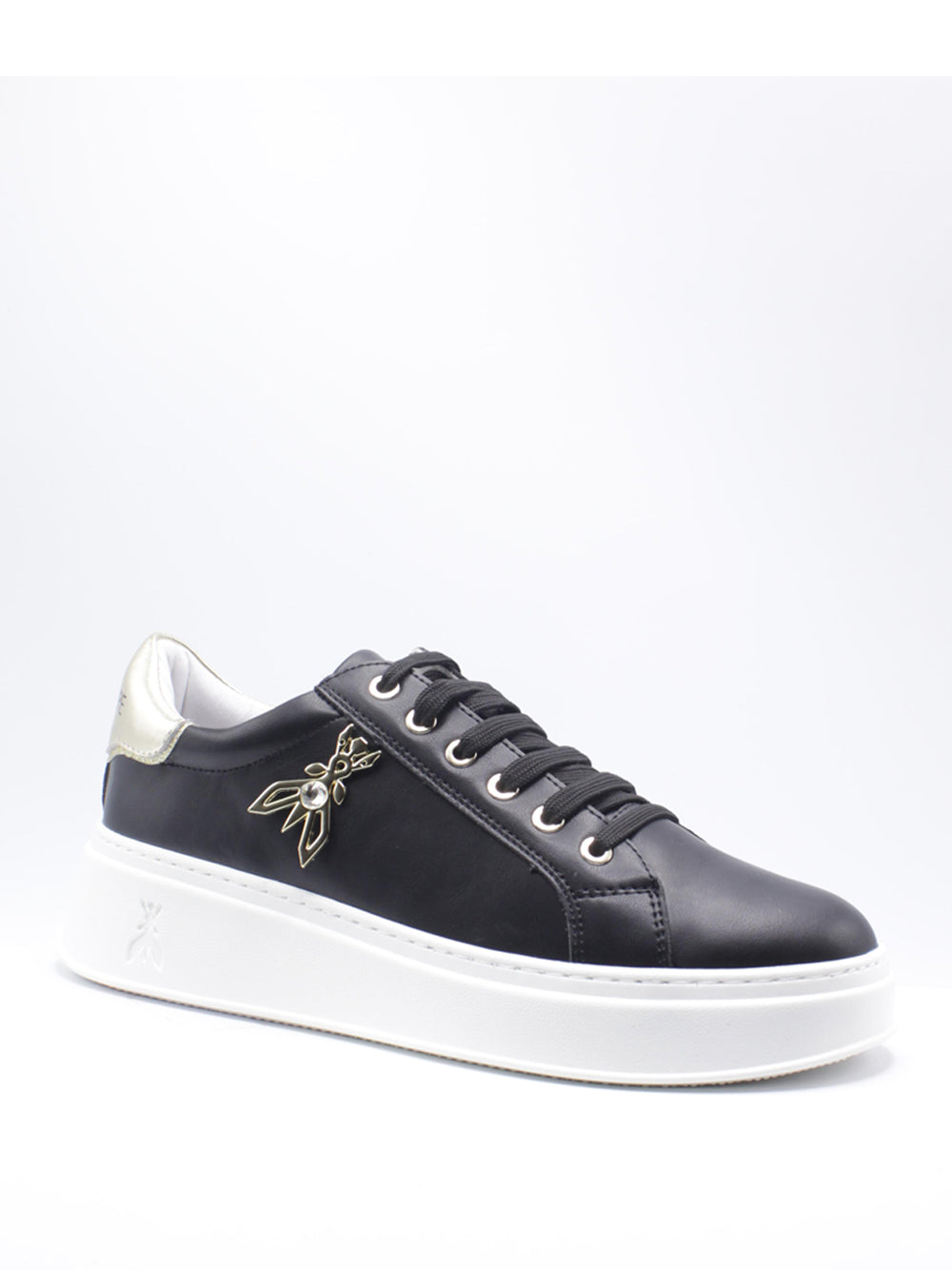 PATRIZIA PEPE Sneakers platform Donna - Nero modello PJ303