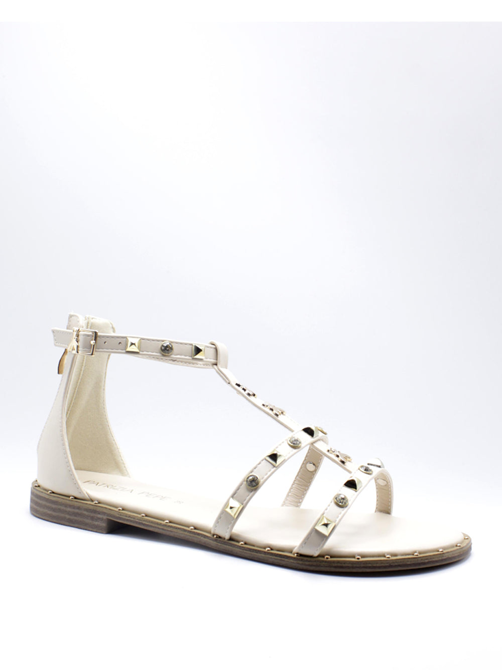 PATRIZIA PEPE Sandali con borchie Donna - Bianco modello PJ343