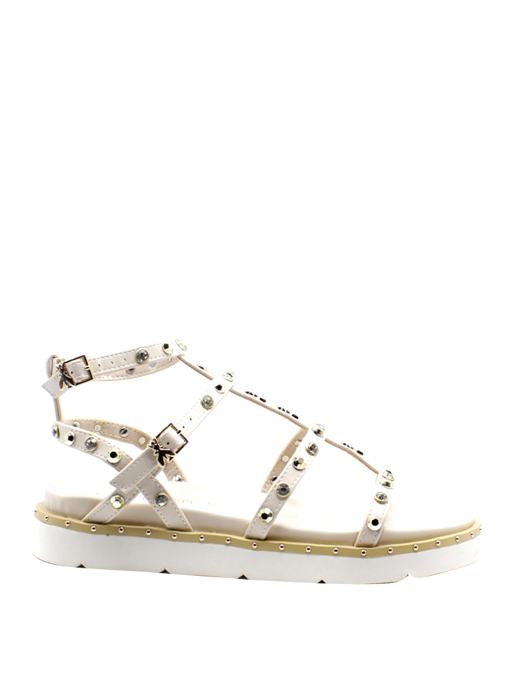 PATRIZIA PEPE Sandali con borchie Donna - Bianco modello PJ347