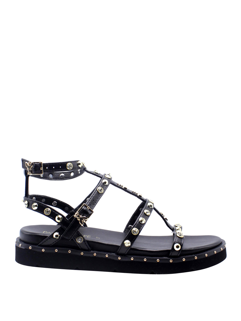 PATRIZIA PEPE Sandali con borchie Donna - Nero modello PJ347