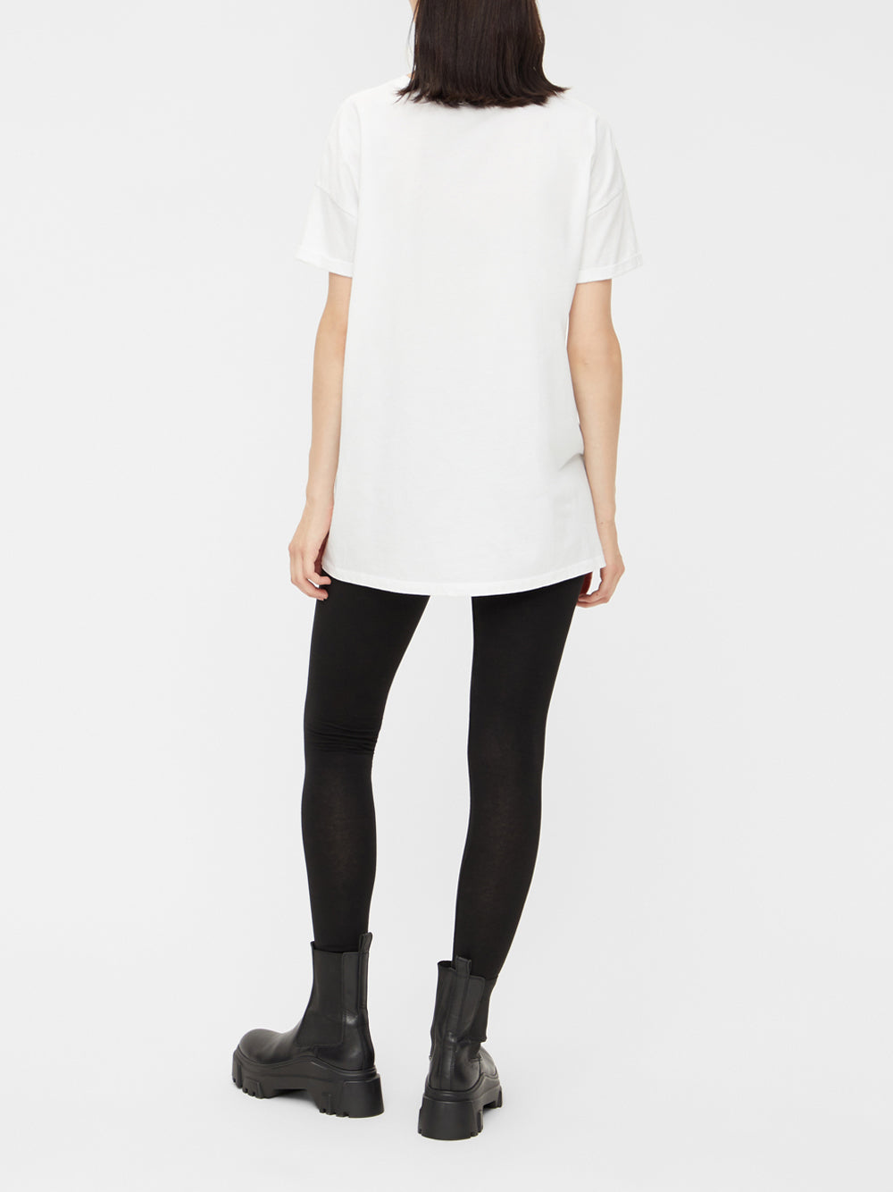Pieces PCNEW SHINY - Leggings - black/nero Pieces PCNEW SHINY - Leggings - black/nero