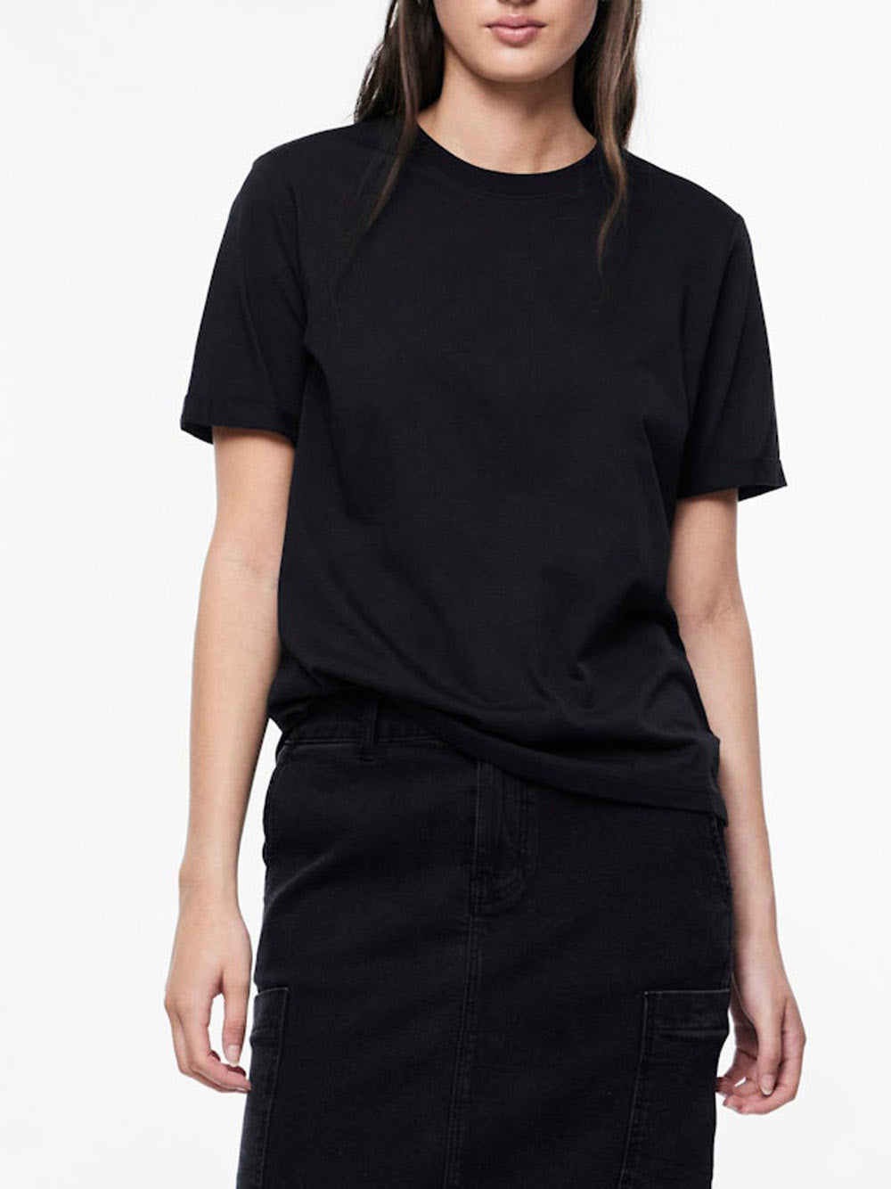 PIECES T-shirt Donna - Nero modello 17086970