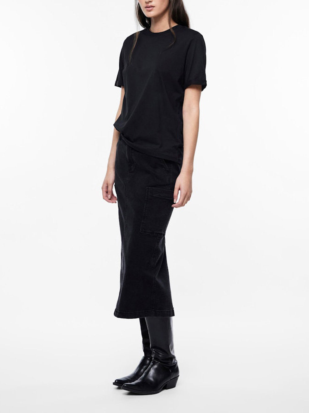PIECES T-shirt Donna - Nero modello 17086970