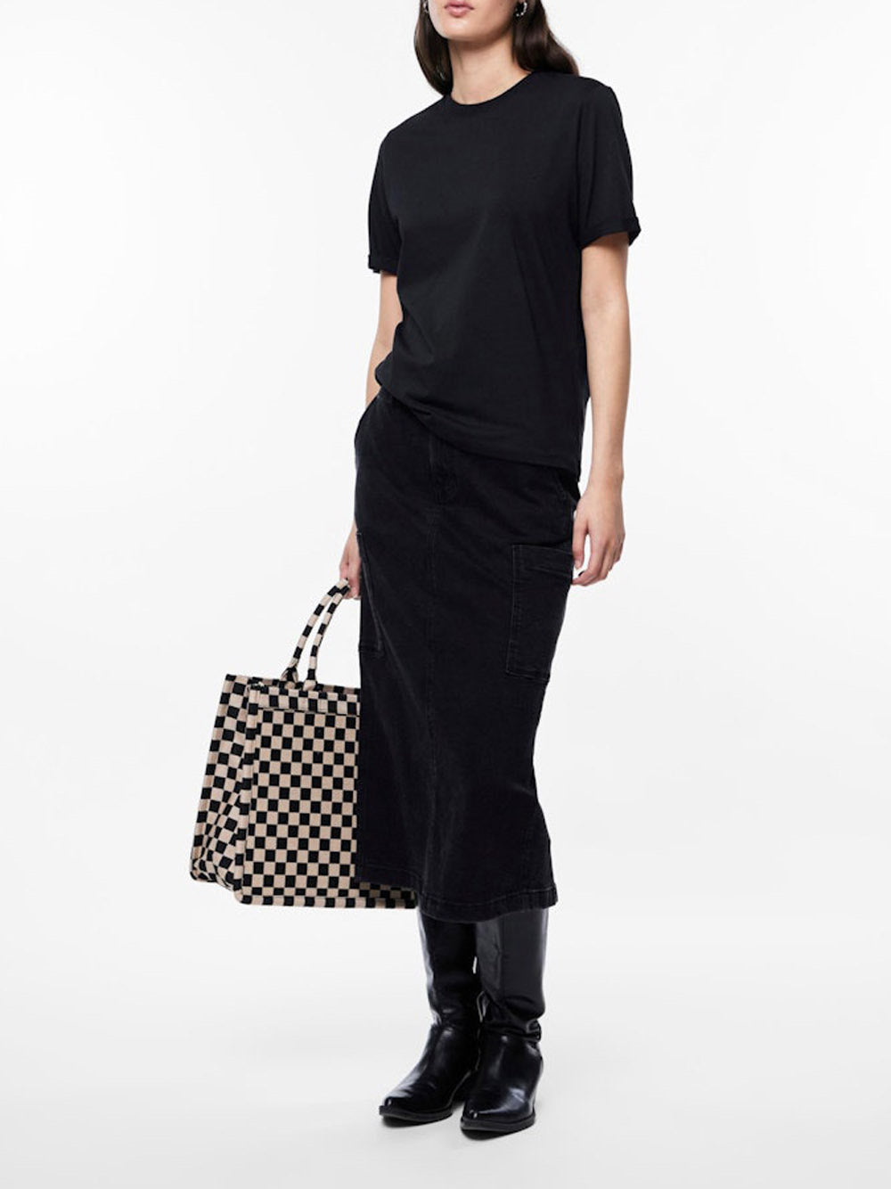 PIECES T-shirt Donna - Nero modello 17086970
