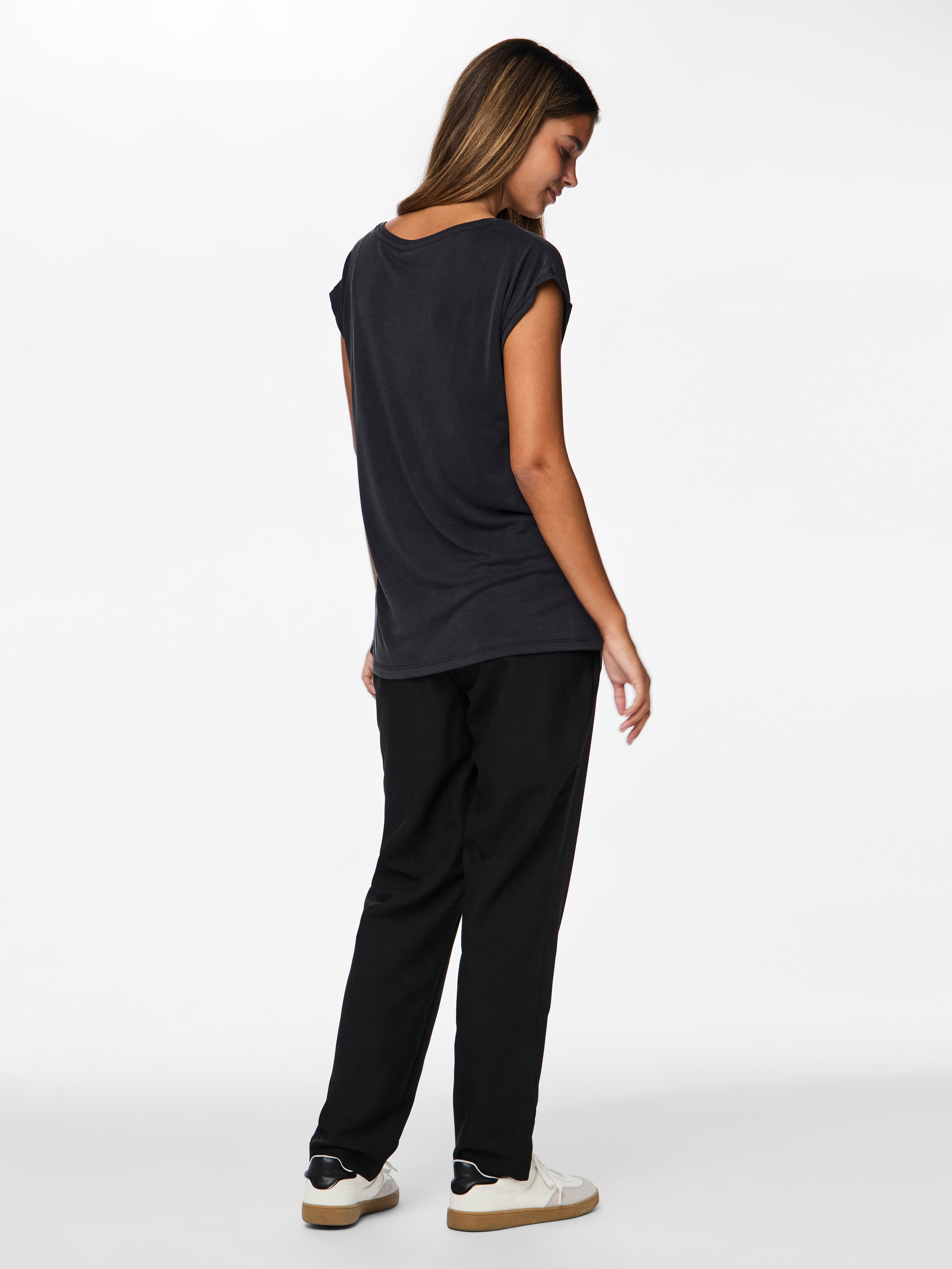 PIECES Top Donna - Nero modello 17095260