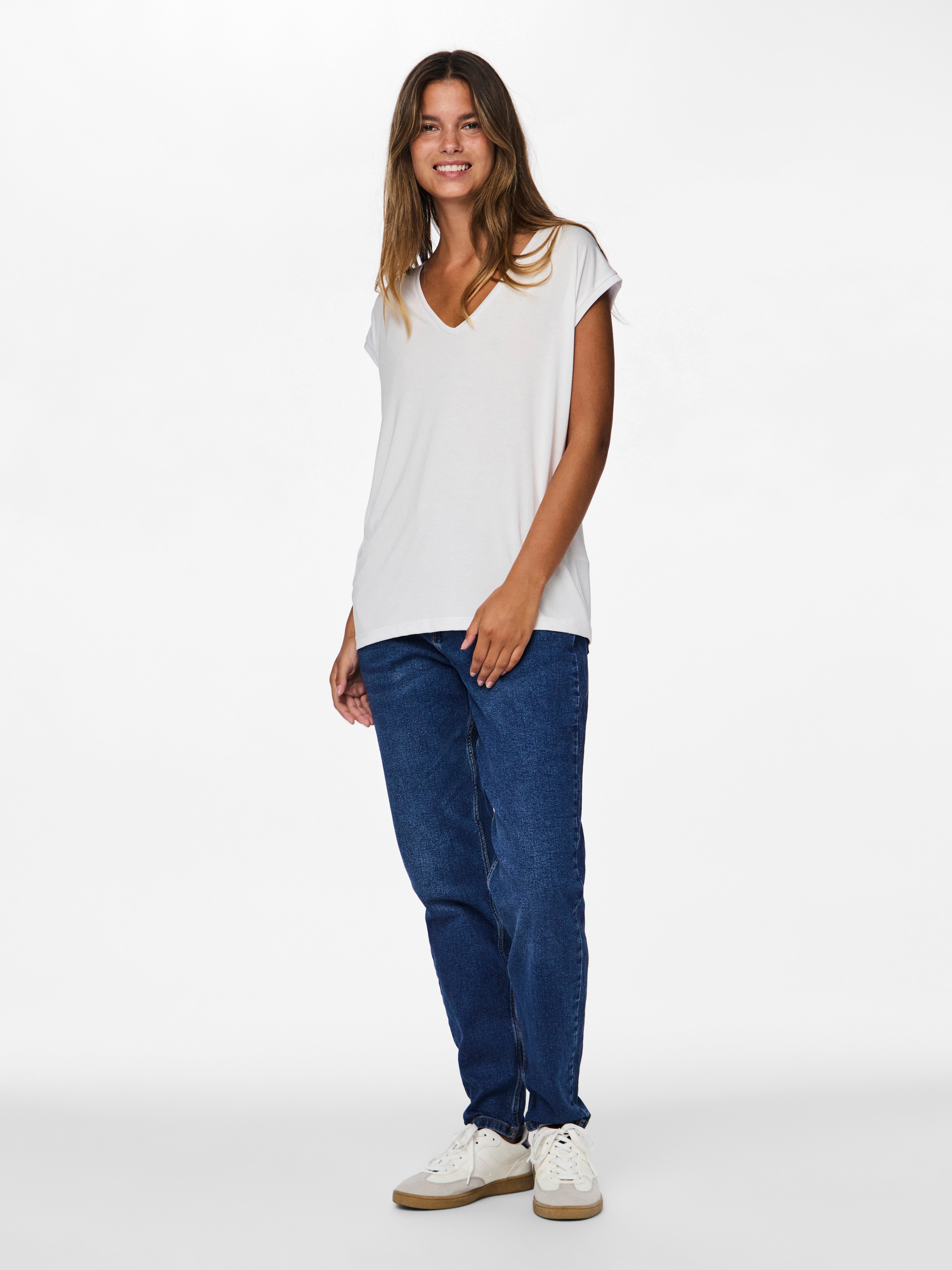 PIECES Top Donna - Bianco modello 17095260
