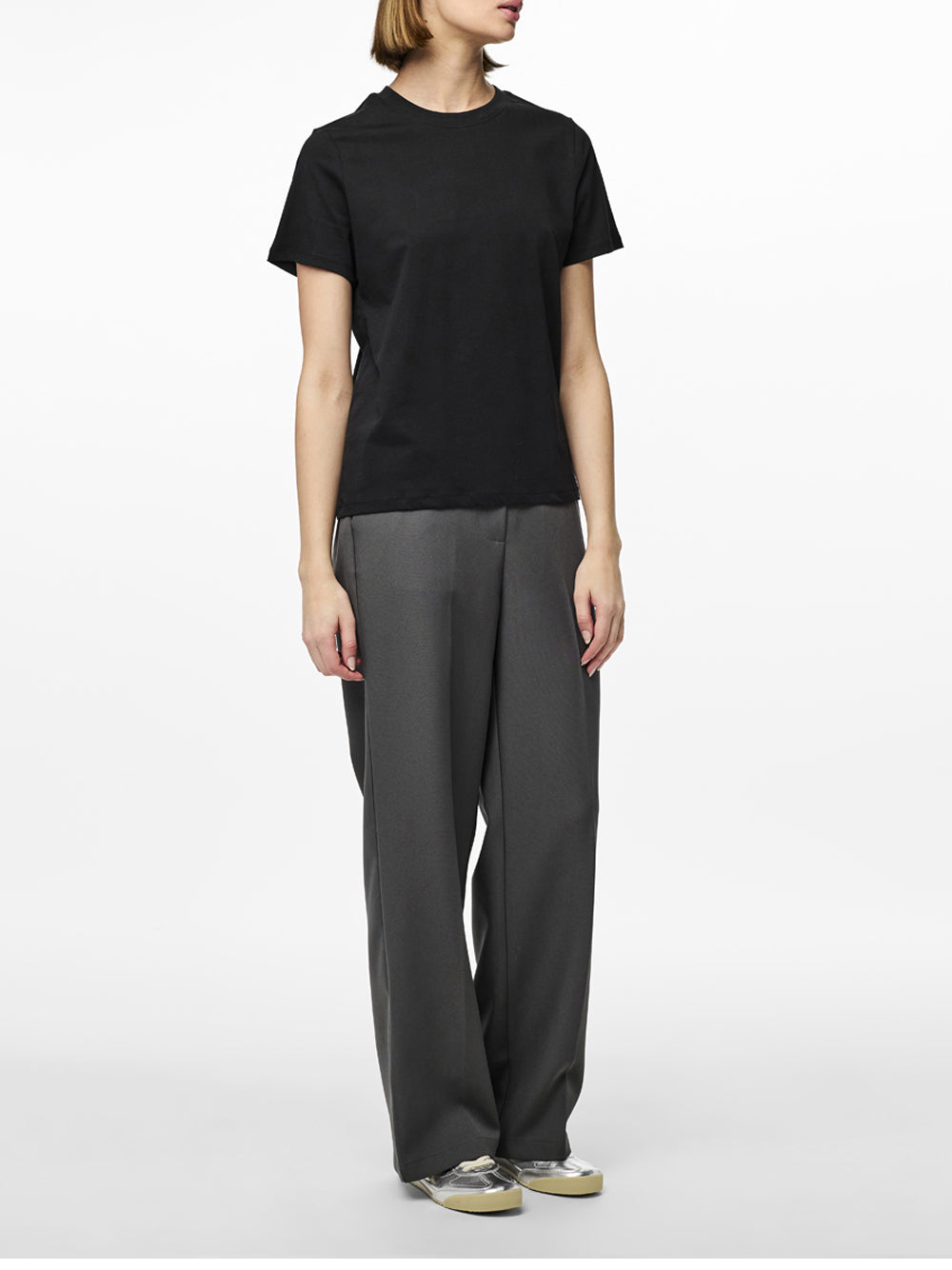 PIECES T-shirt Donna - Nero modello 17140802