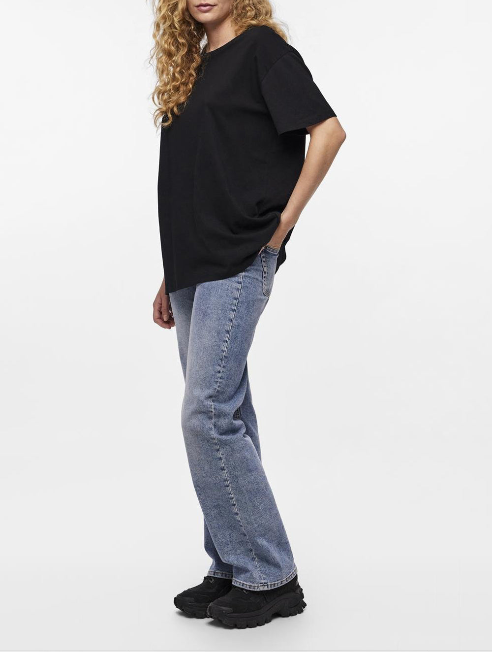 PIECES T-shirt Donna - Nero modello 17146318