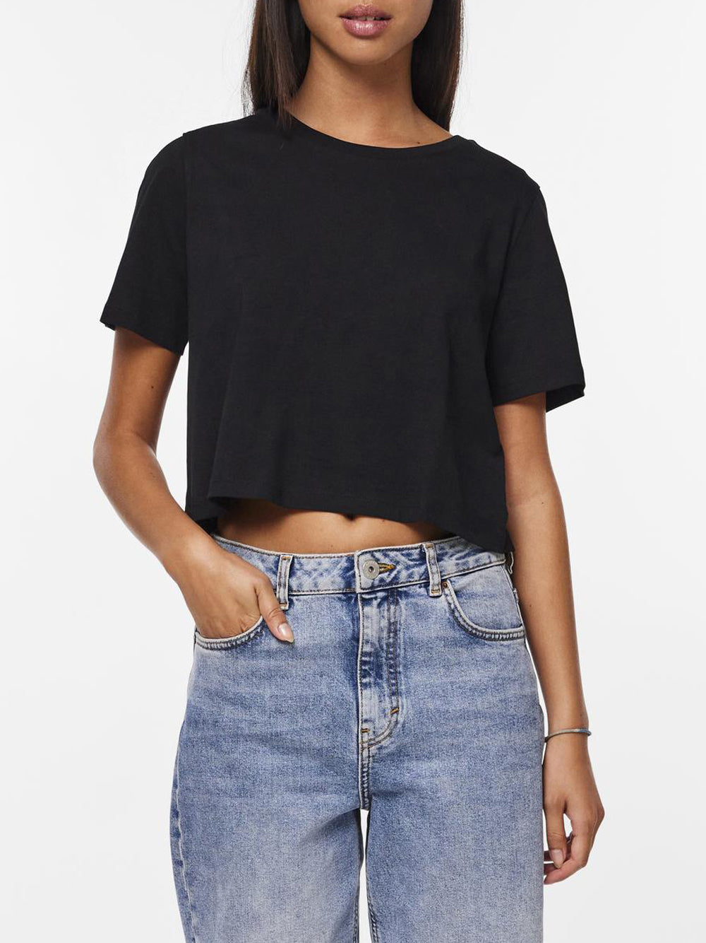 PIECES T-shirt Donna - Nero modello 17146319