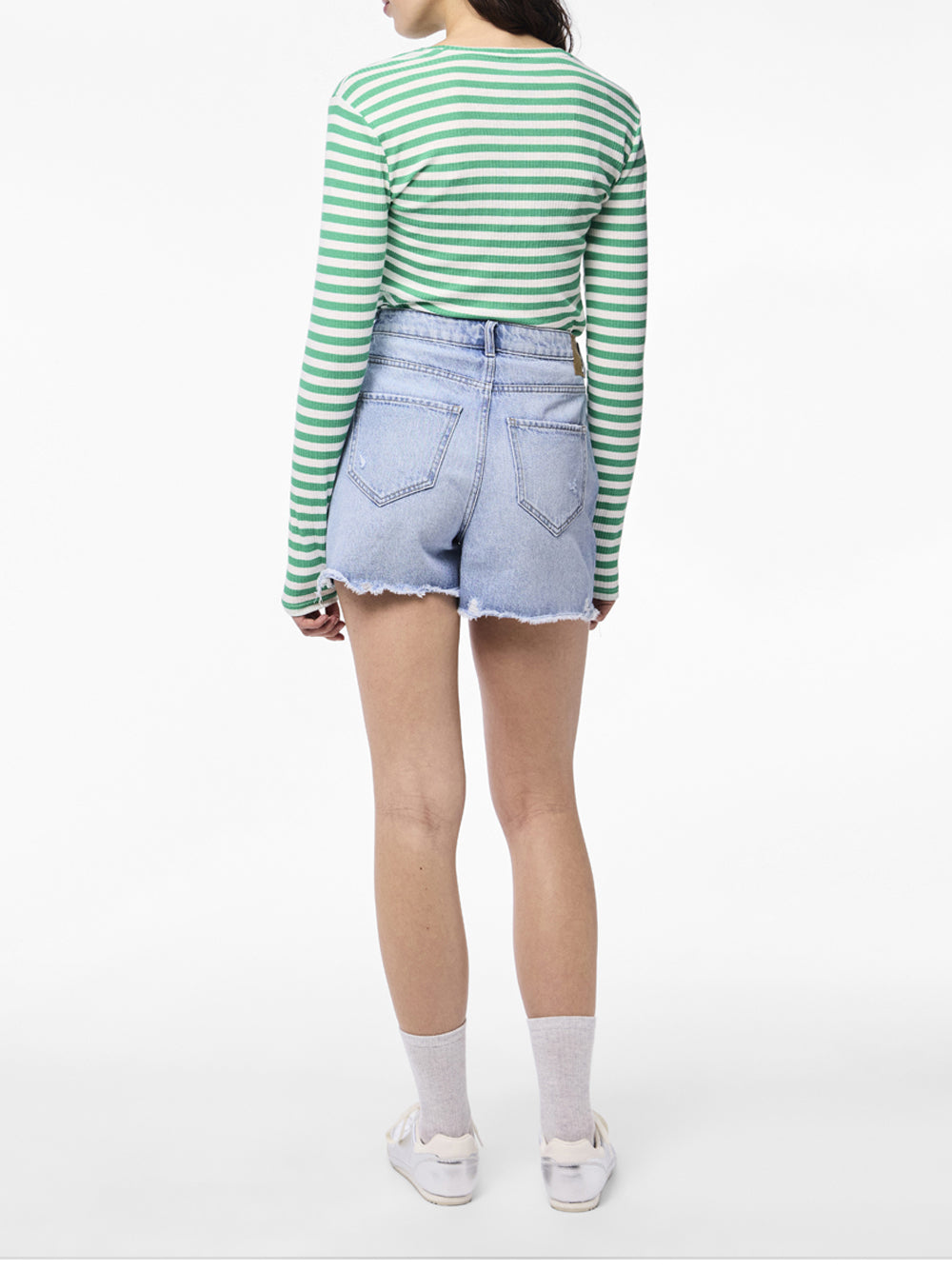 PIECES Shorts Donna - Blu modello 17146747