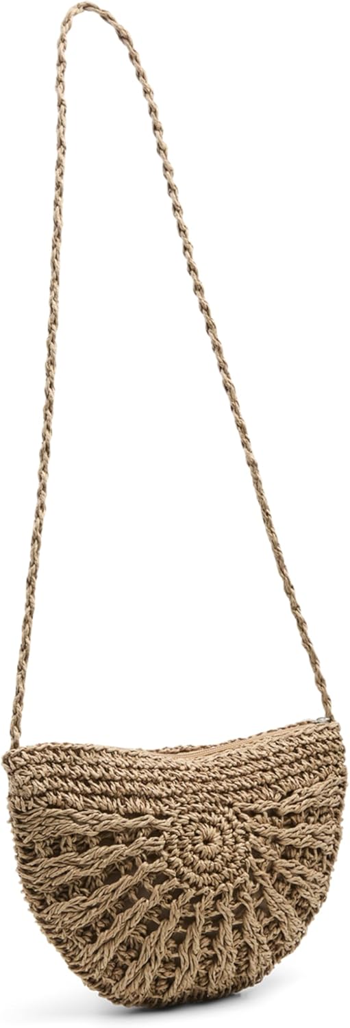 PIECES Borsa a Tracolla Donna - Naturale modello 17155916