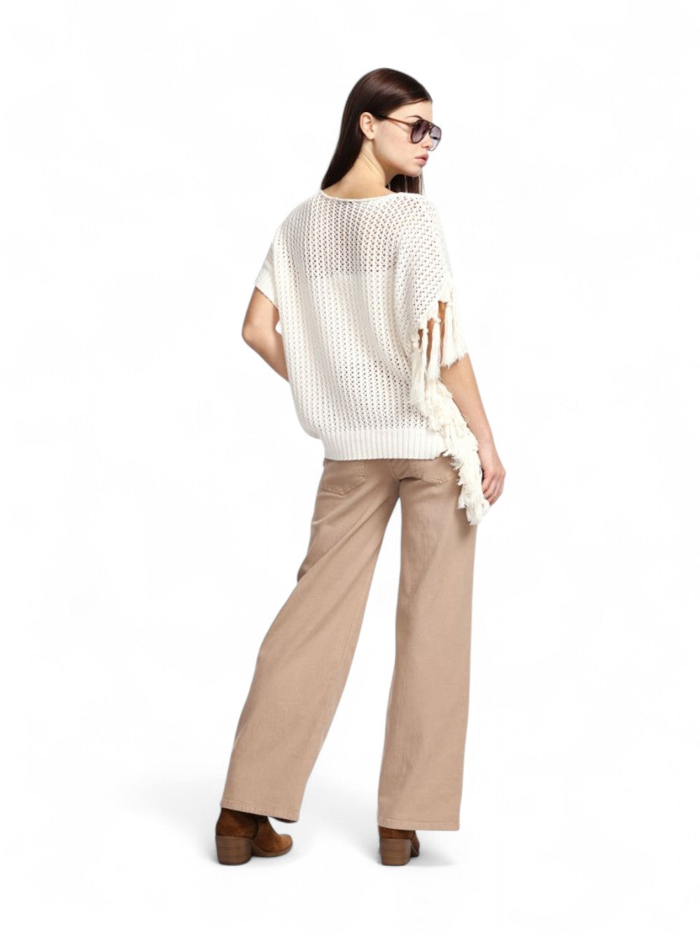 PLEASE Pantalone Donna - Bianco modello P3FWCJMN3N