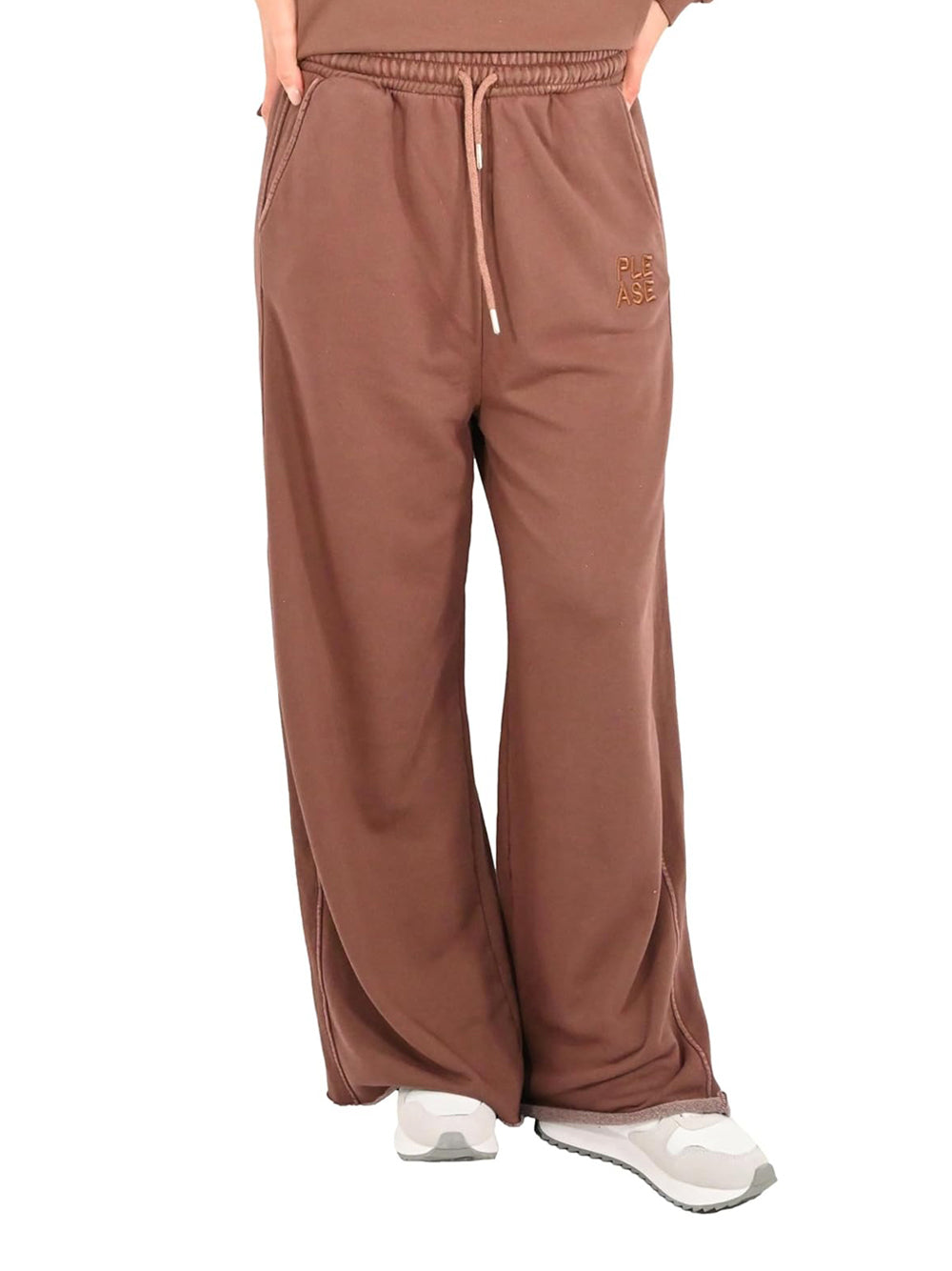 PLEASE Pantalone Donna - Marrone modello P8555MOD9
