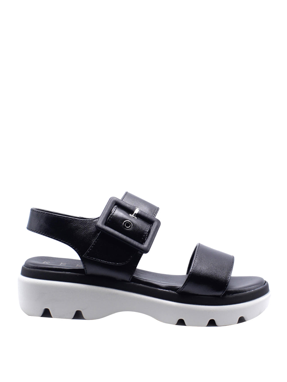 REPO Sandali con zeppa Donna - Nero modello 15232
