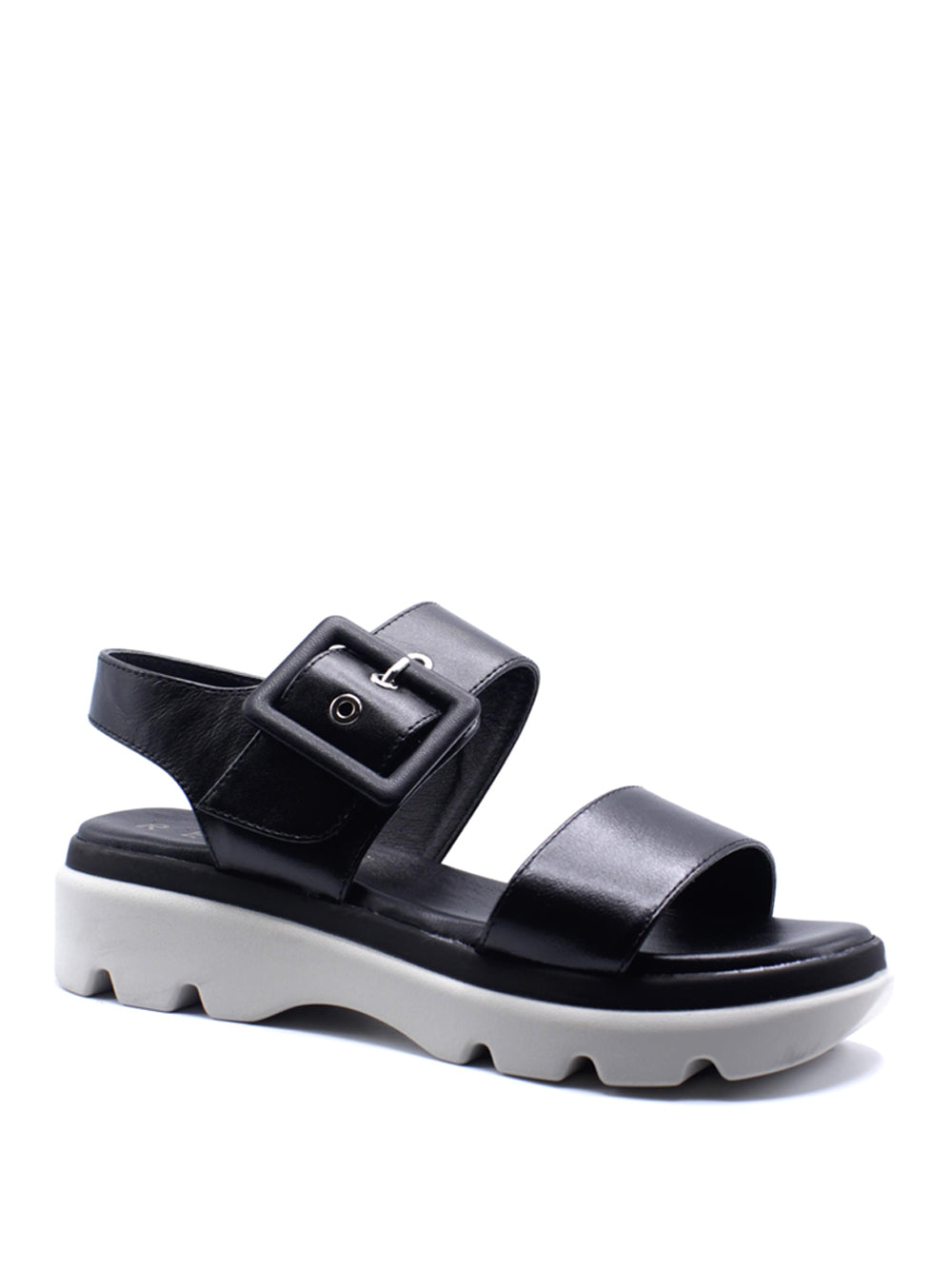 REPO Sandali con zeppa Donna - Nero modello 15232