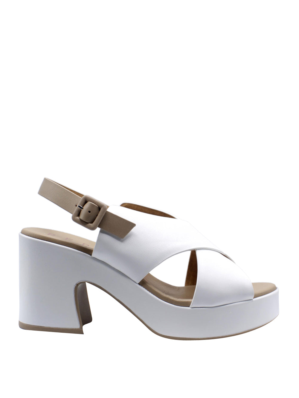 REPO Sandali con tacco Donna - Bianco modello 57274