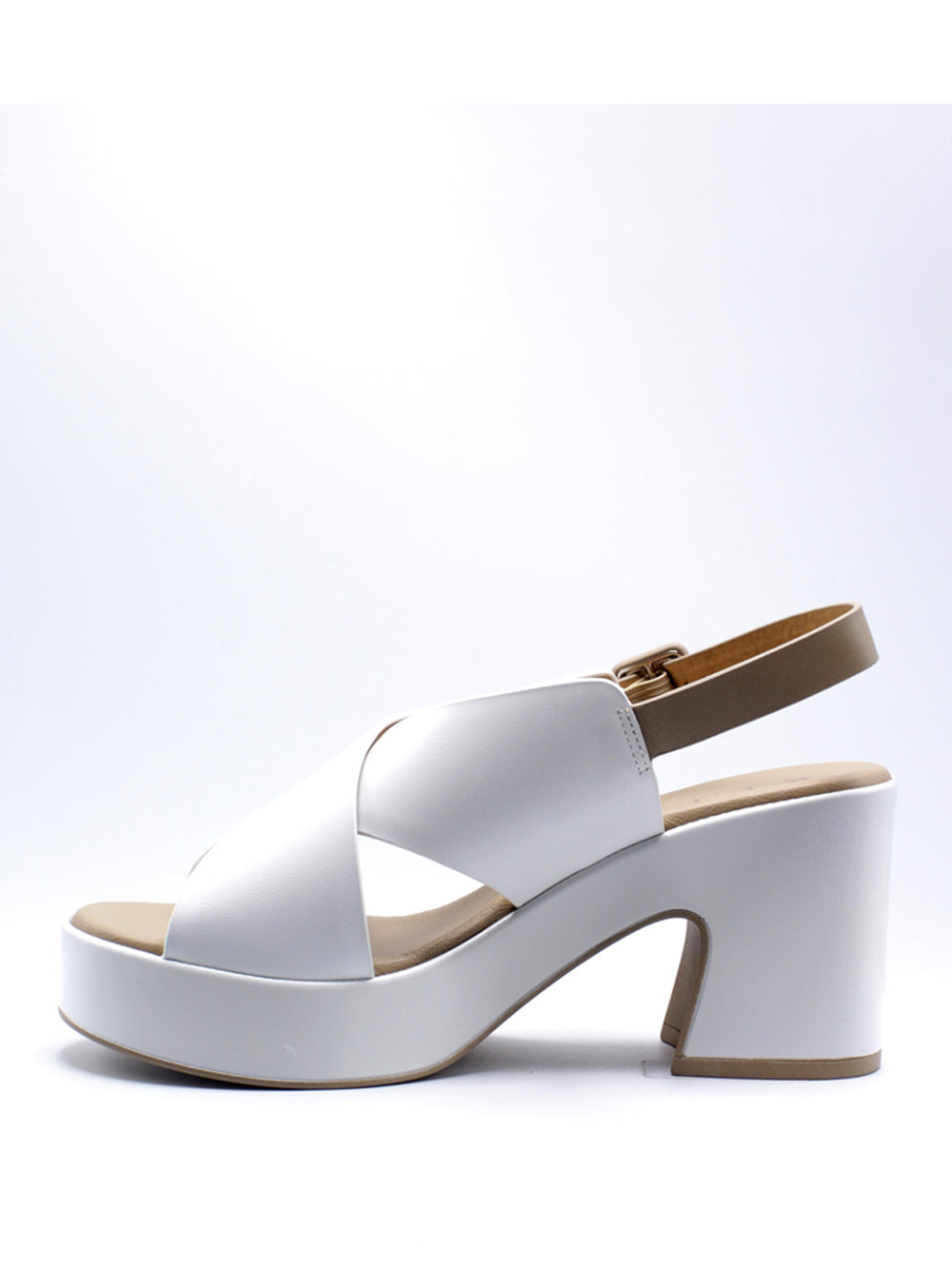 REPO Sandali con tacco Donna - Bianco modello 57274