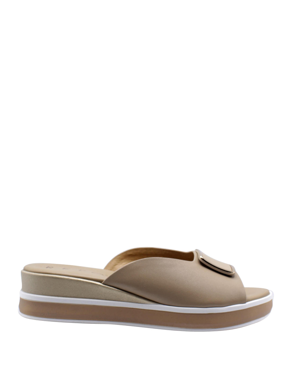 REPO Sandali con zeppa Donna - Beige modello 82144