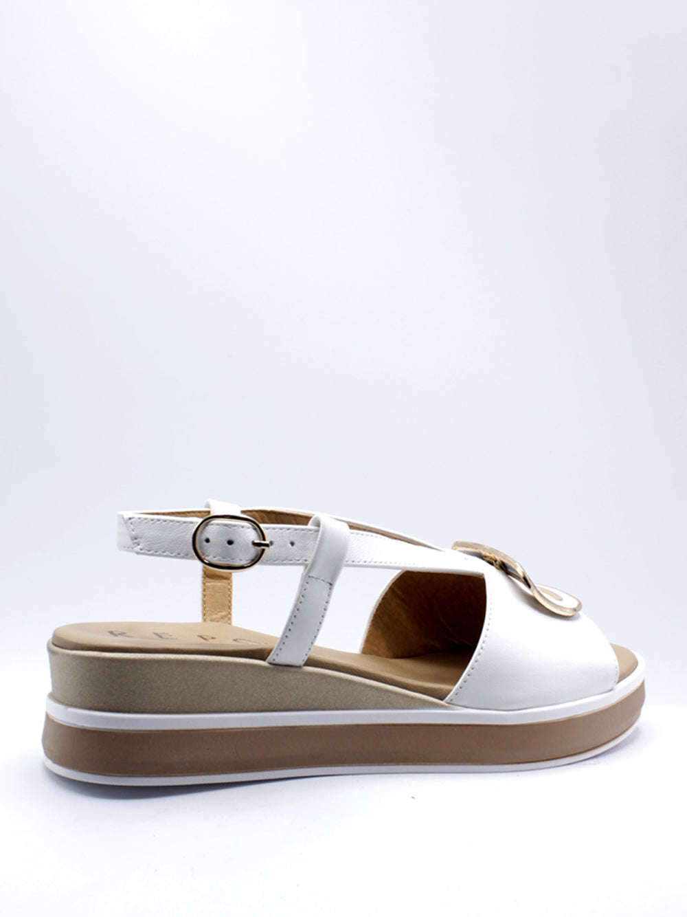 REPO Sandali con zeppa Donna - Bianco modello 82259