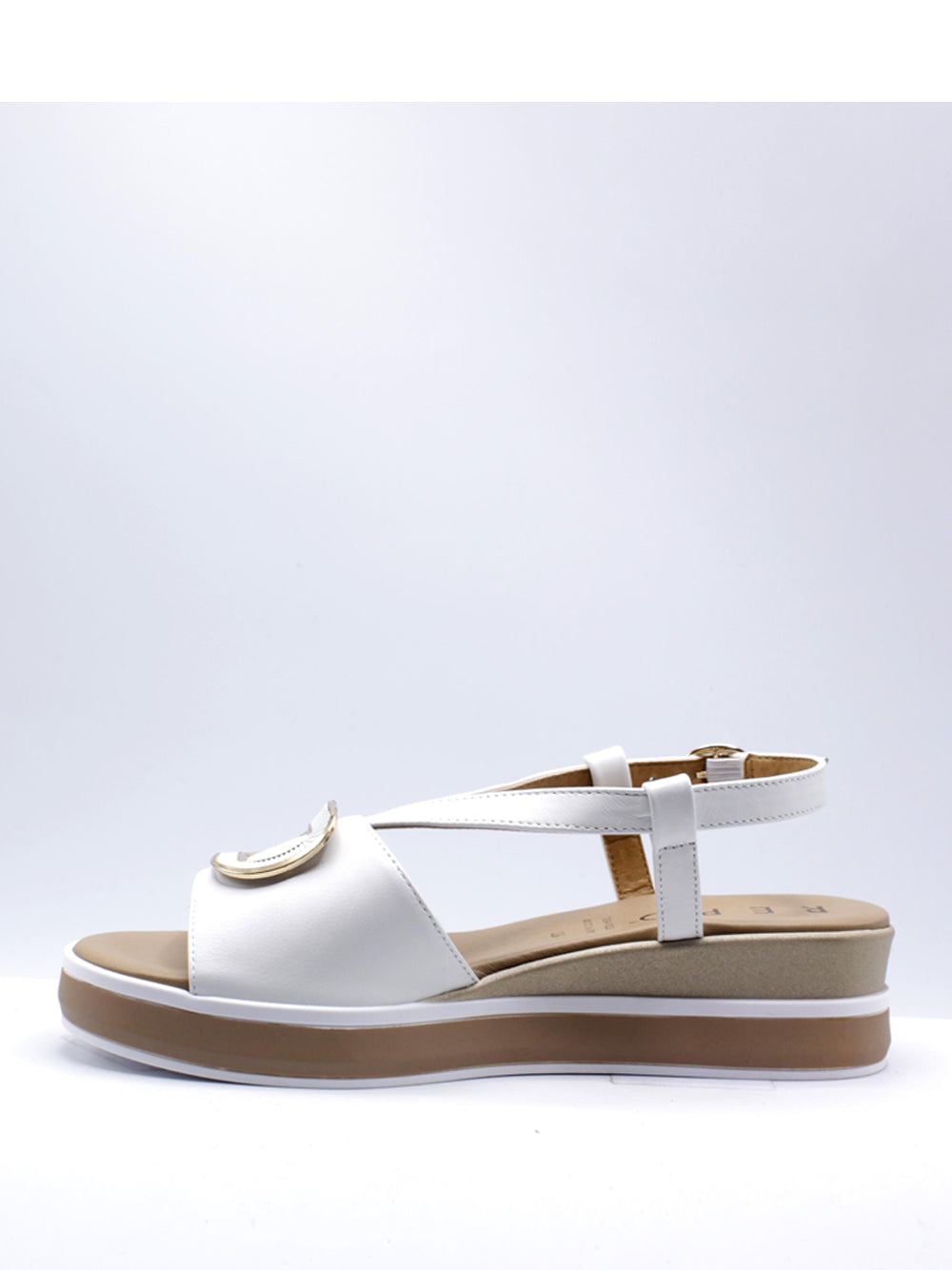 REPO Sandali con zeppa Donna - Bianco modello 82259