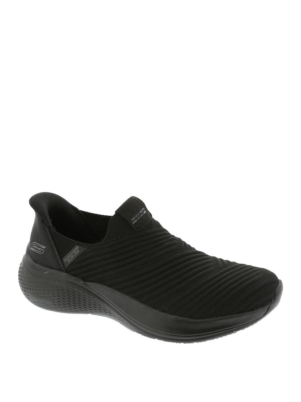 SKECHERS Sneakers slip-in Donna - Nero modello 117508