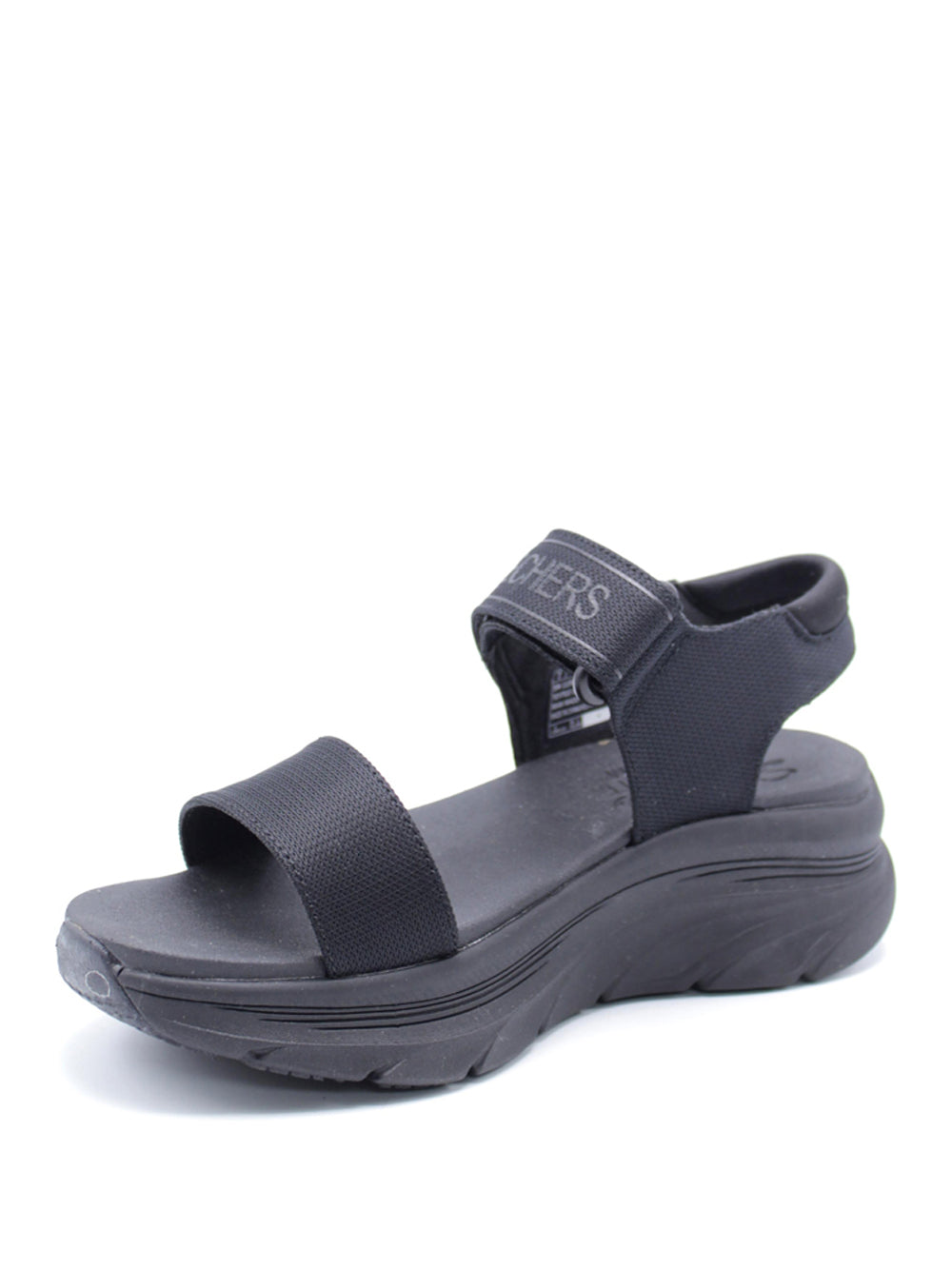 SKECHERS Sandali con strappi Donna - Nero modello 119226