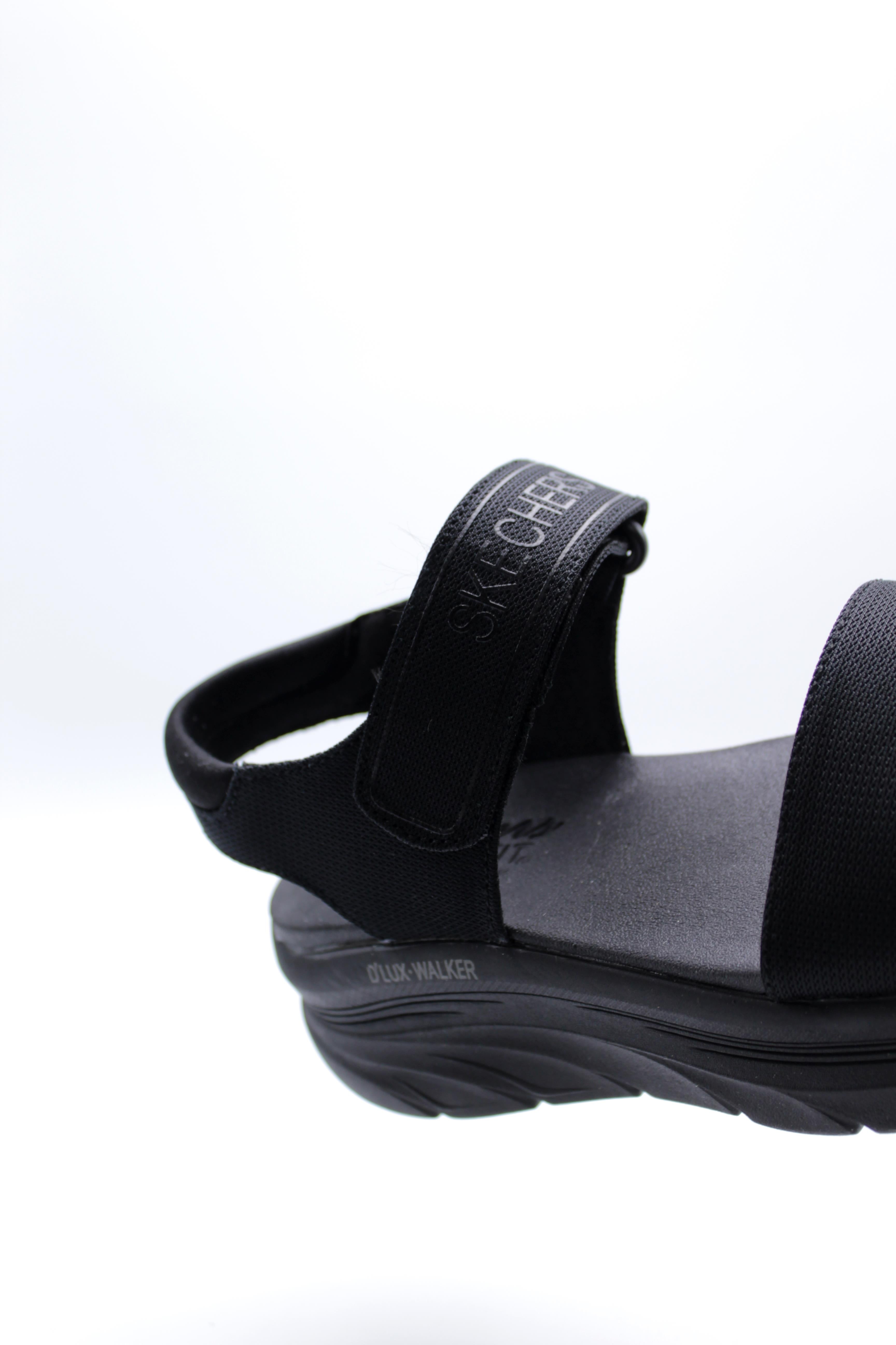 SKECHERS Sandali con strappi Donna - Nero modello 119226