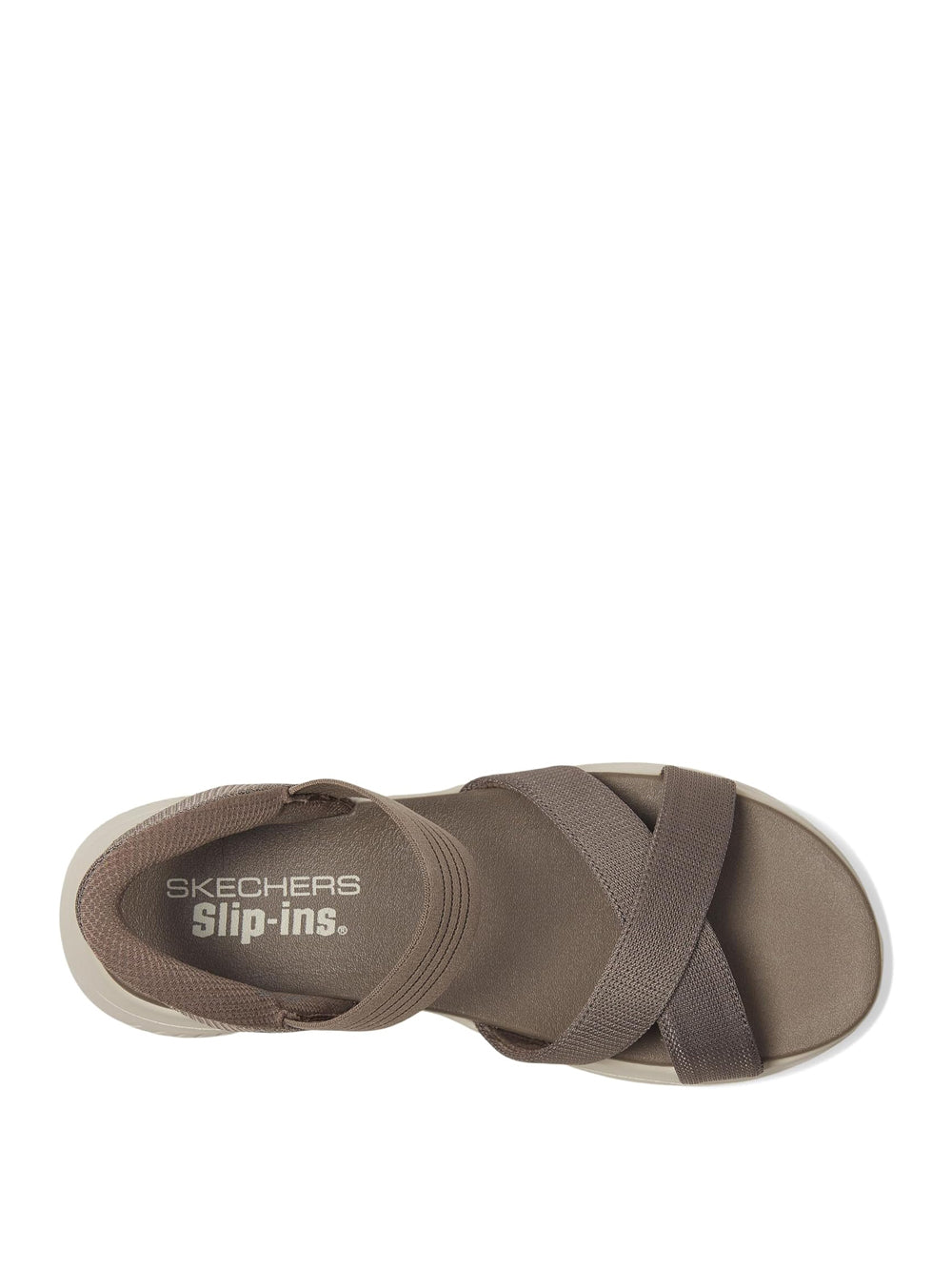 SKECHERS Sandali slip-in Donna - Taupe modello 119975
