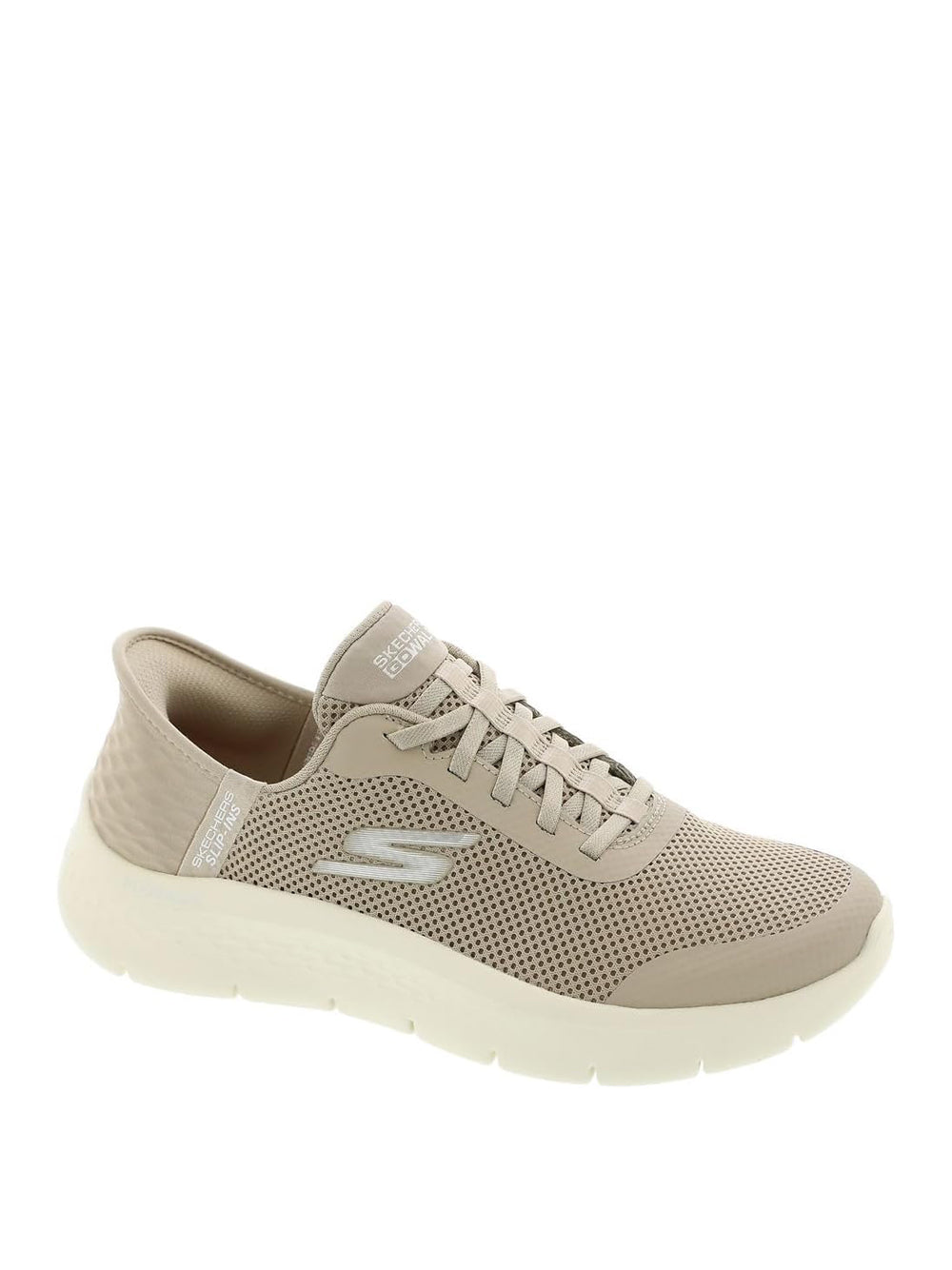 SKECHERS Sneakers slip-in Donna - Taupe modello 124836