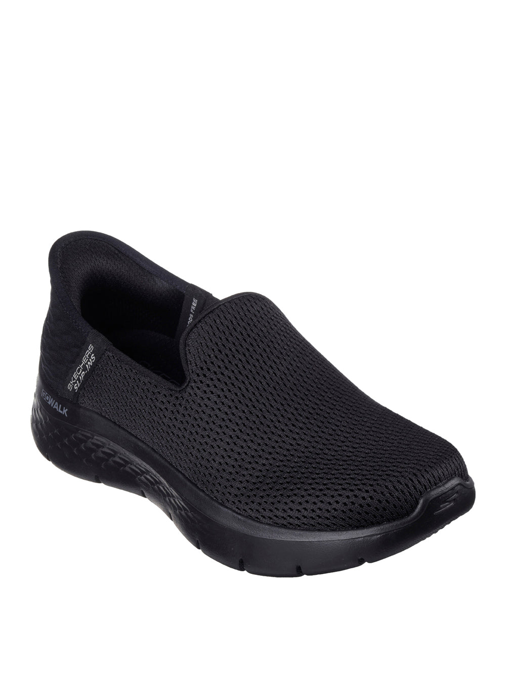 SKECHERS Sneakers slip-in Donna - Nero modello 124963