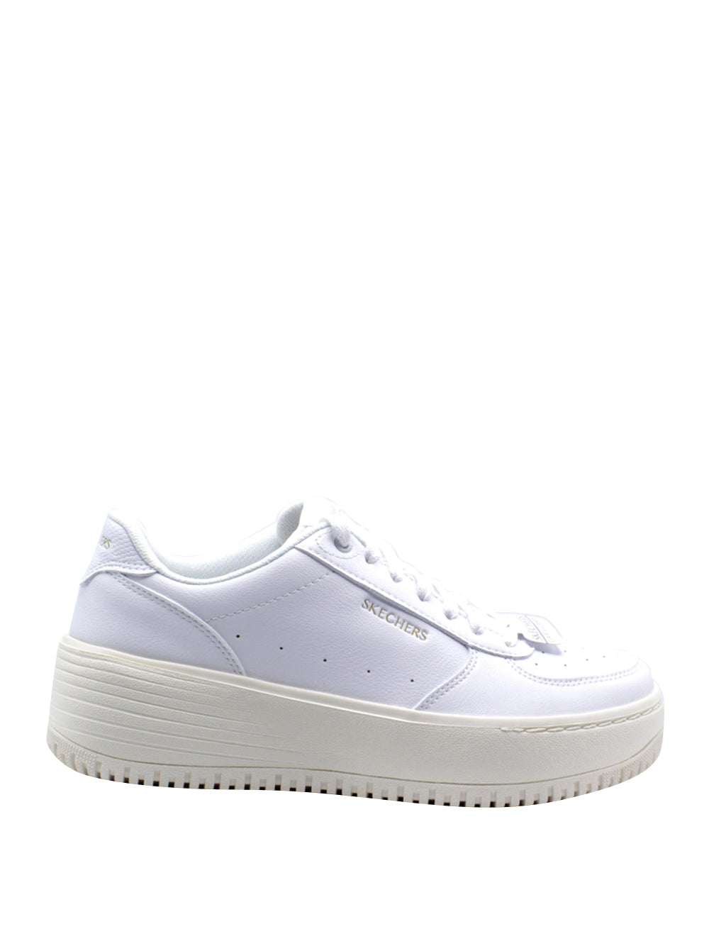 SKECHERS Sneakers platform Donna - Bianco modello 185110